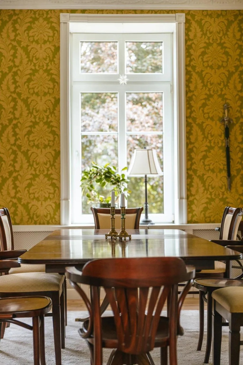 Living room in Lindegaarden Kollund