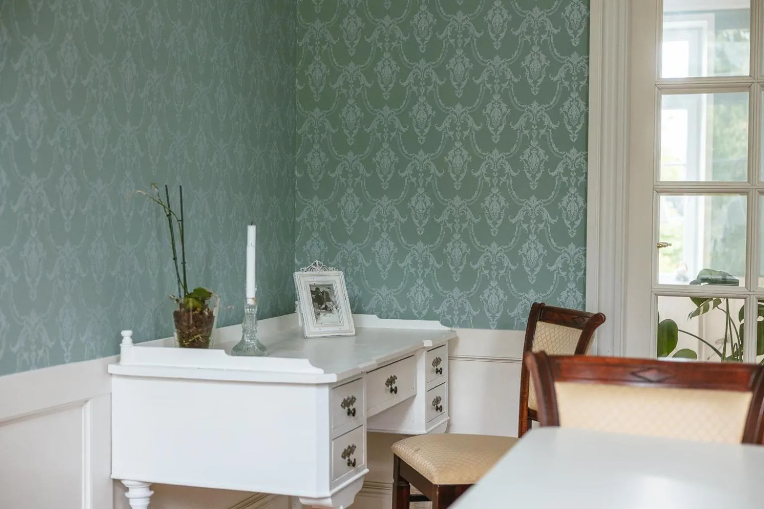 Living room in Lindegaarden Kollund