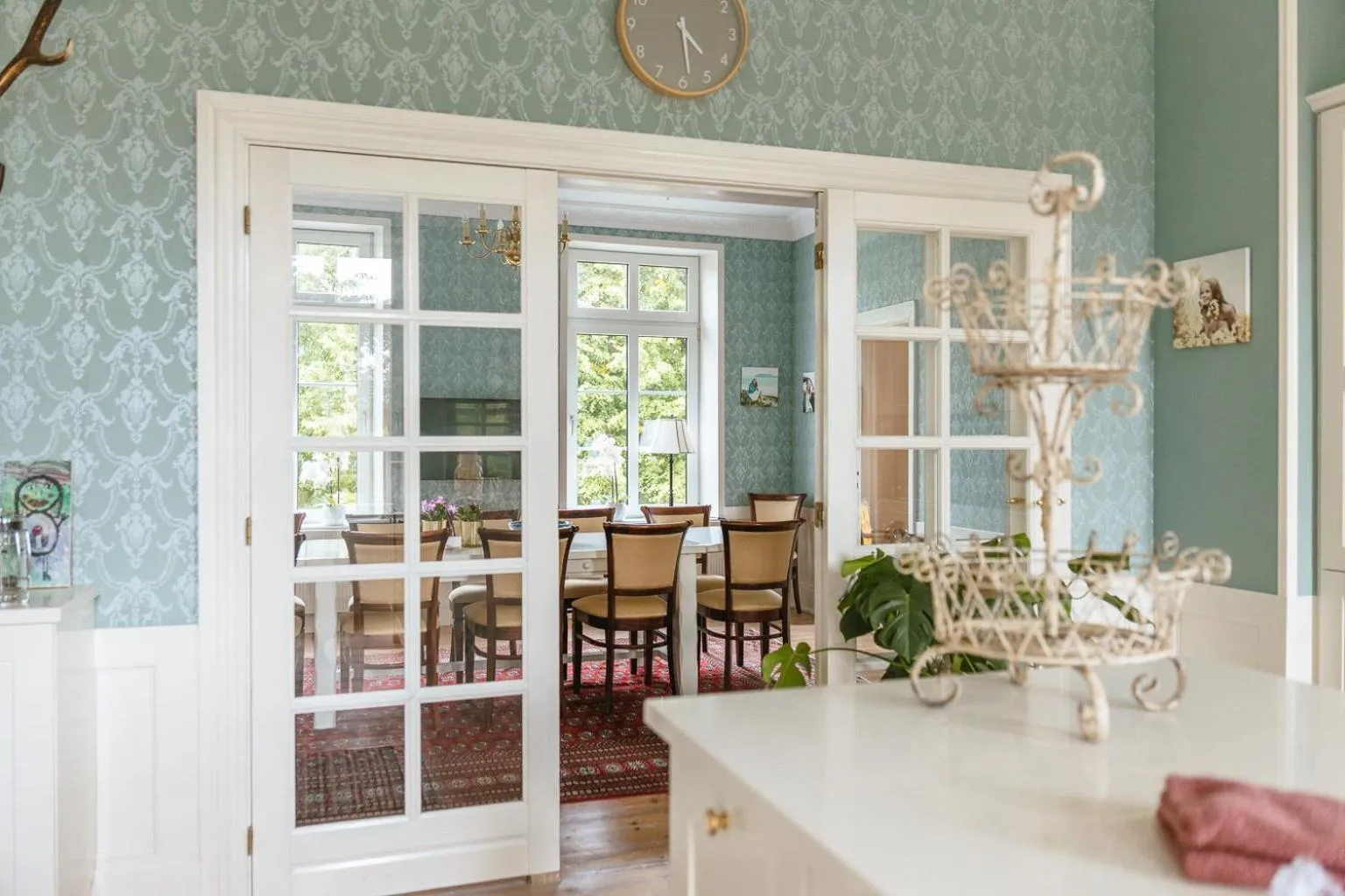 Living room in Lindegaarden Kollund