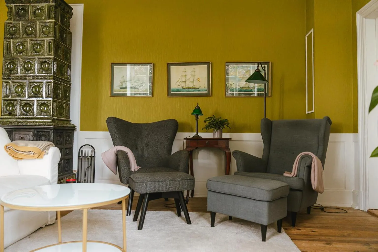 Communal lounge/ TV room in Lindegaarden Kollund