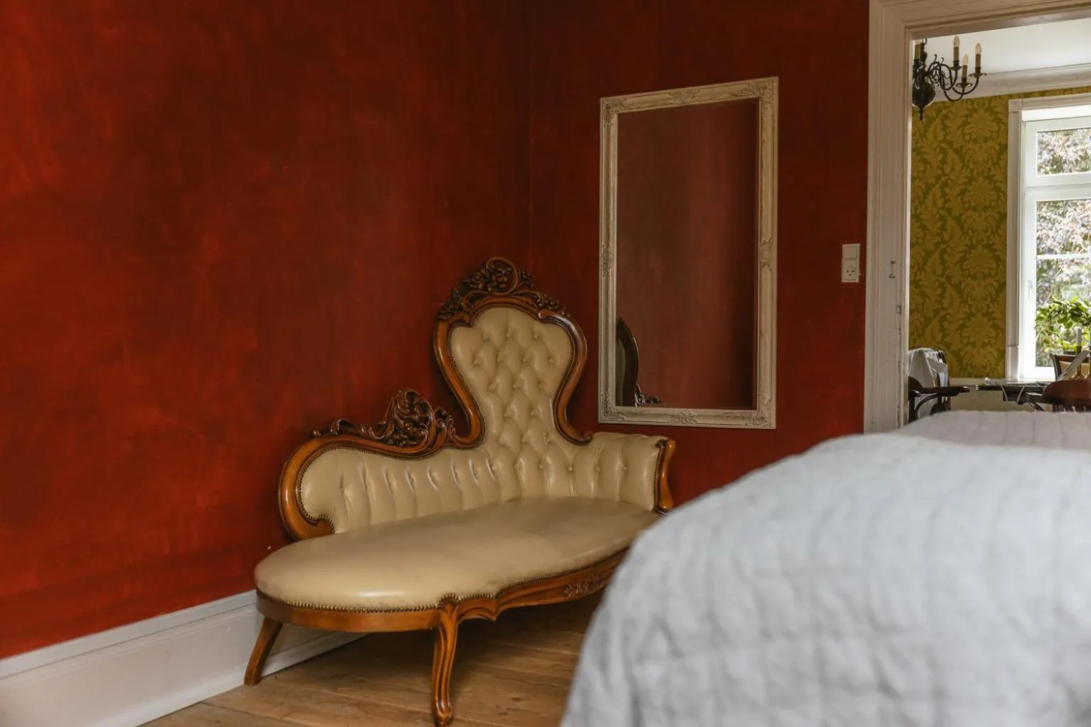 Bedroom, Bed in Lindegaarden Kollund