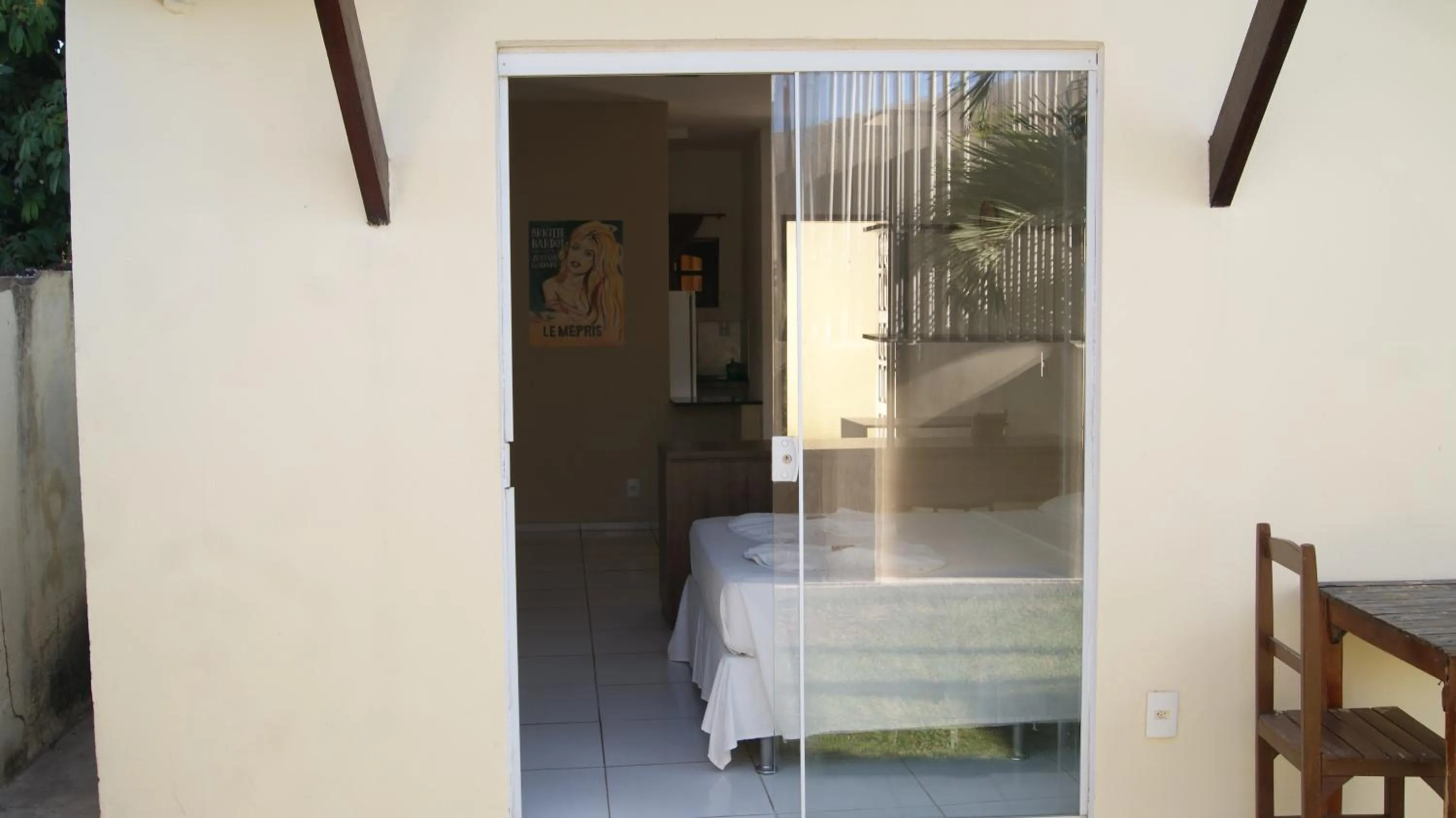 Bed in Pousada Brisa da Canoa