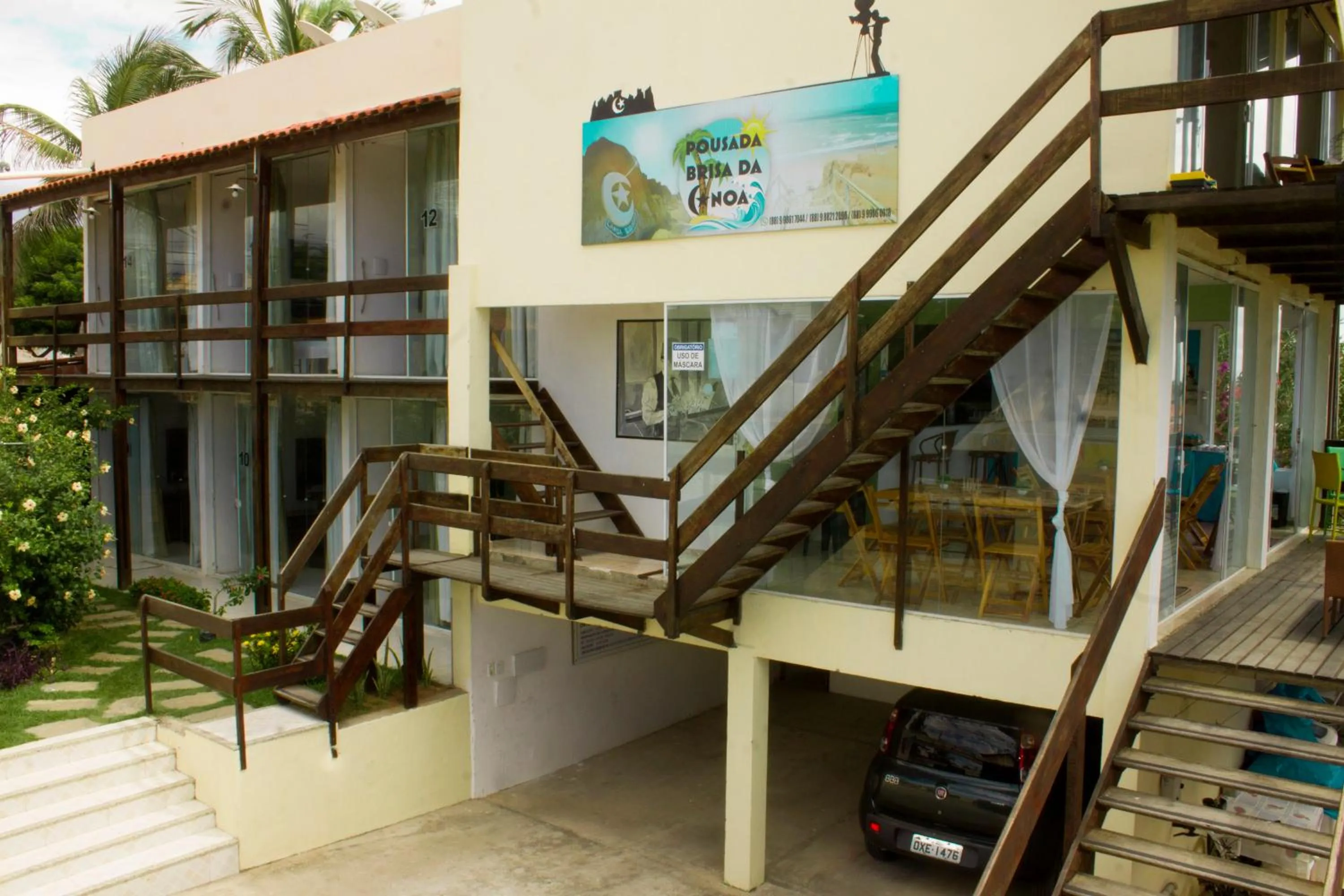 Property building in Pousada Brisa da Canoa