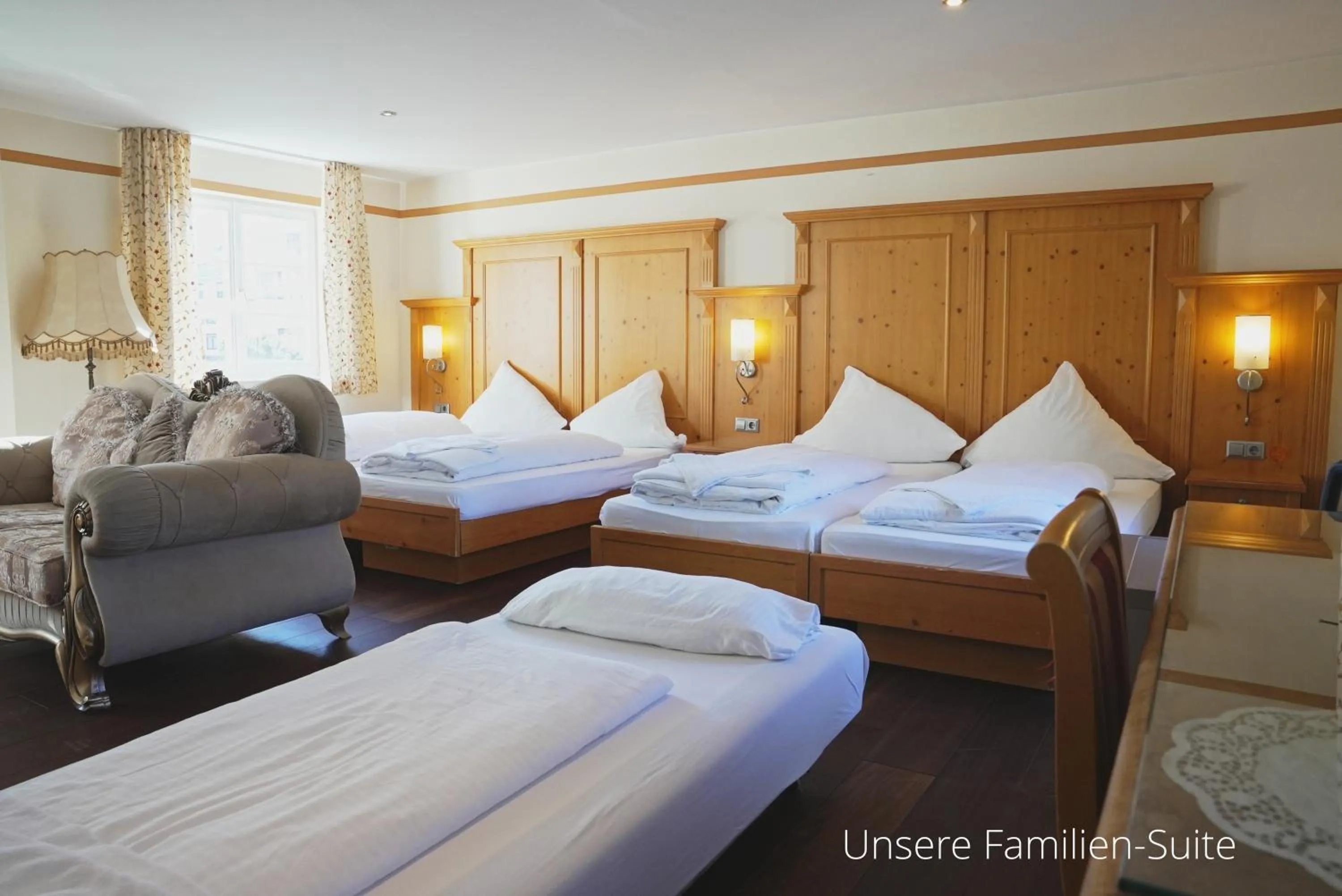 Bed in Das Lamm Heidelberg