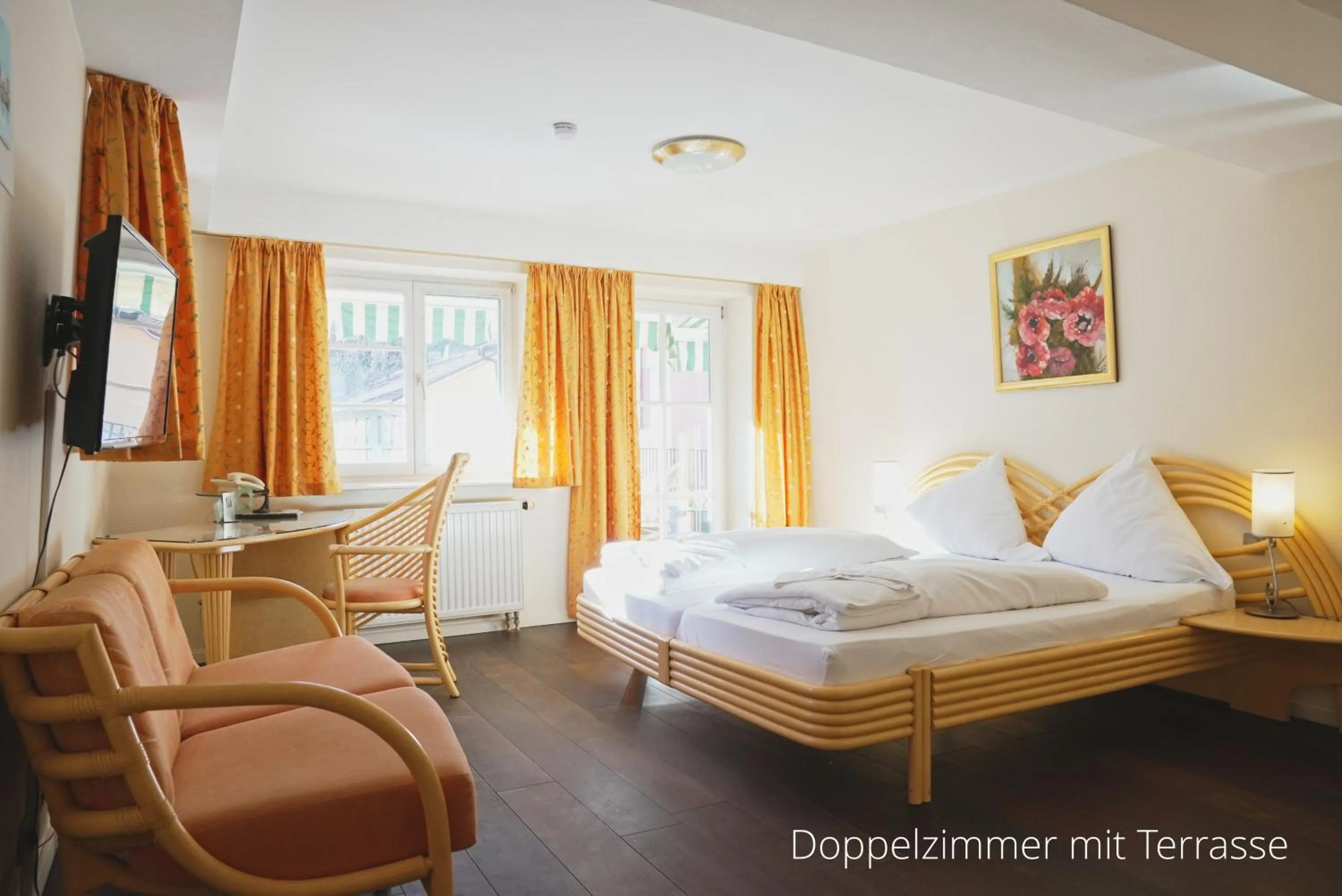 Bed in Das Lamm Heidelberg