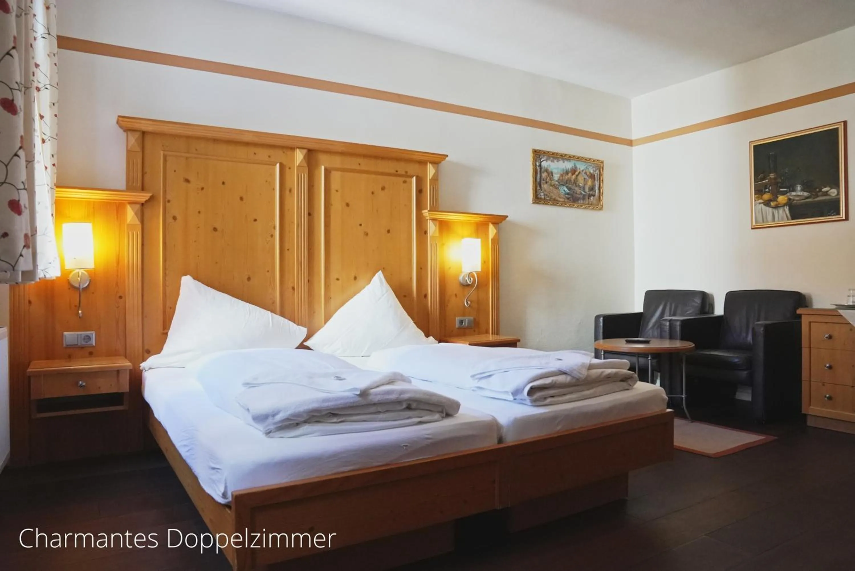 Bed in Das Lamm Heidelberg