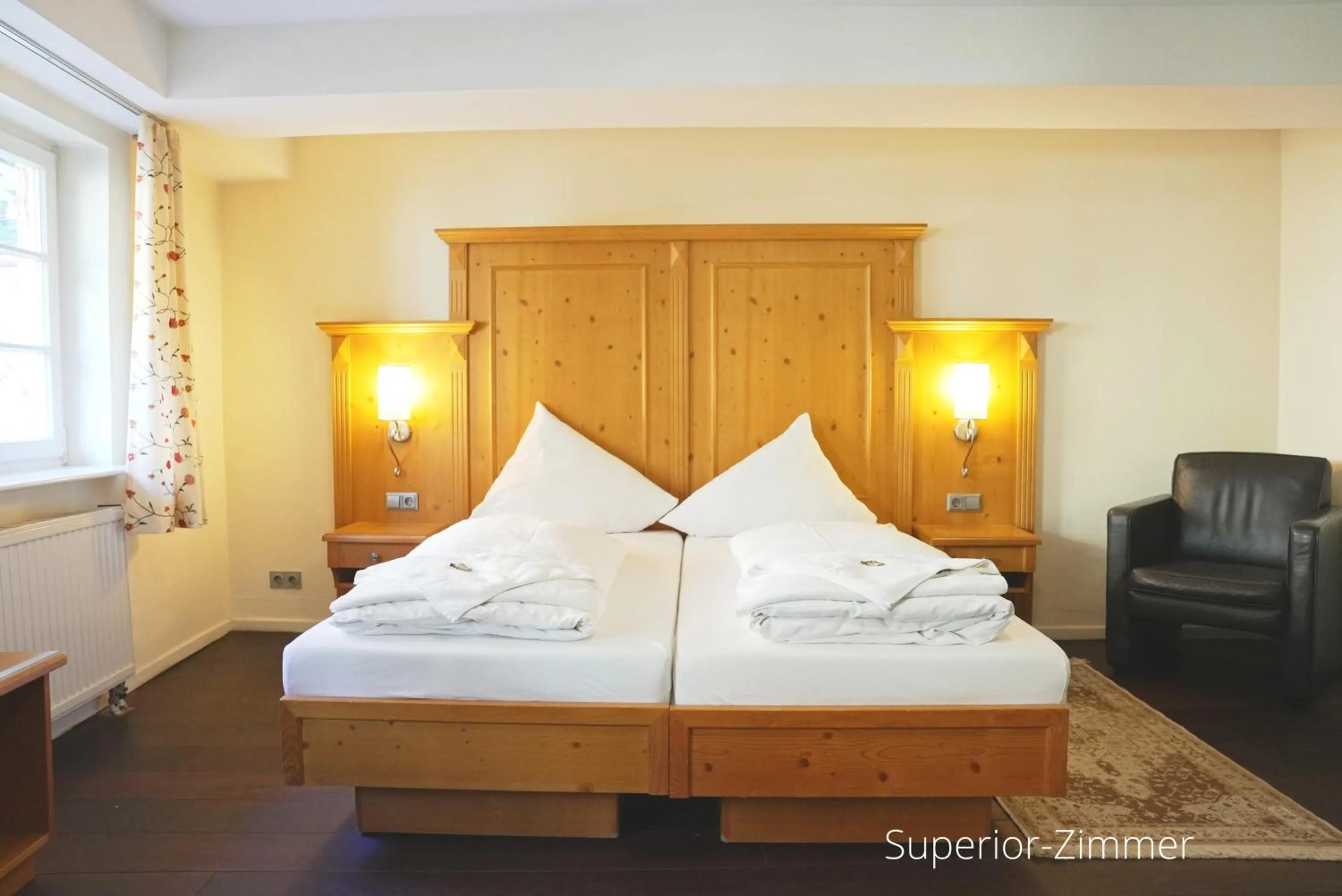 Bed in Das Lamm Heidelberg