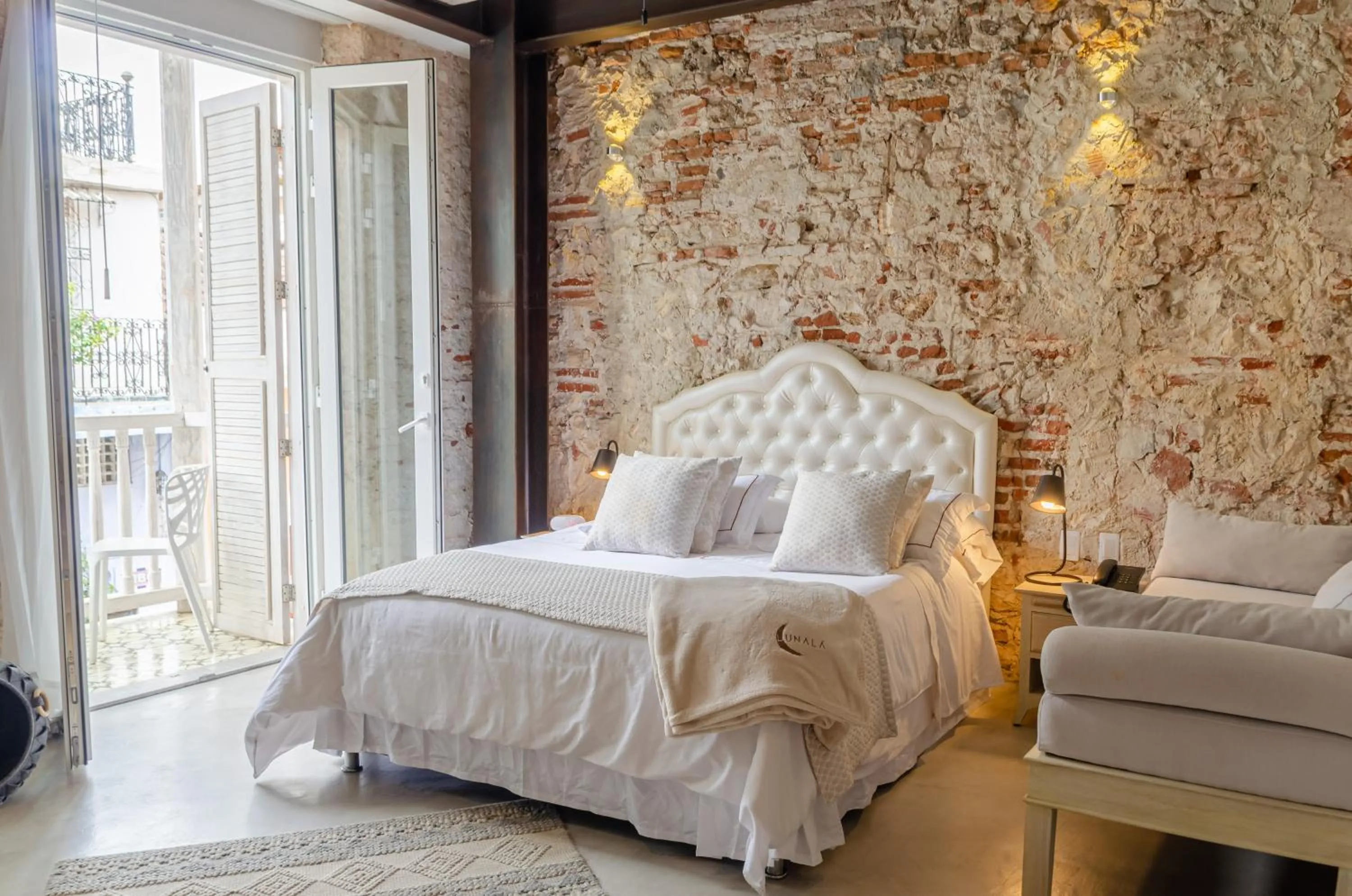 Bed in Lunalá Hotel Boutique