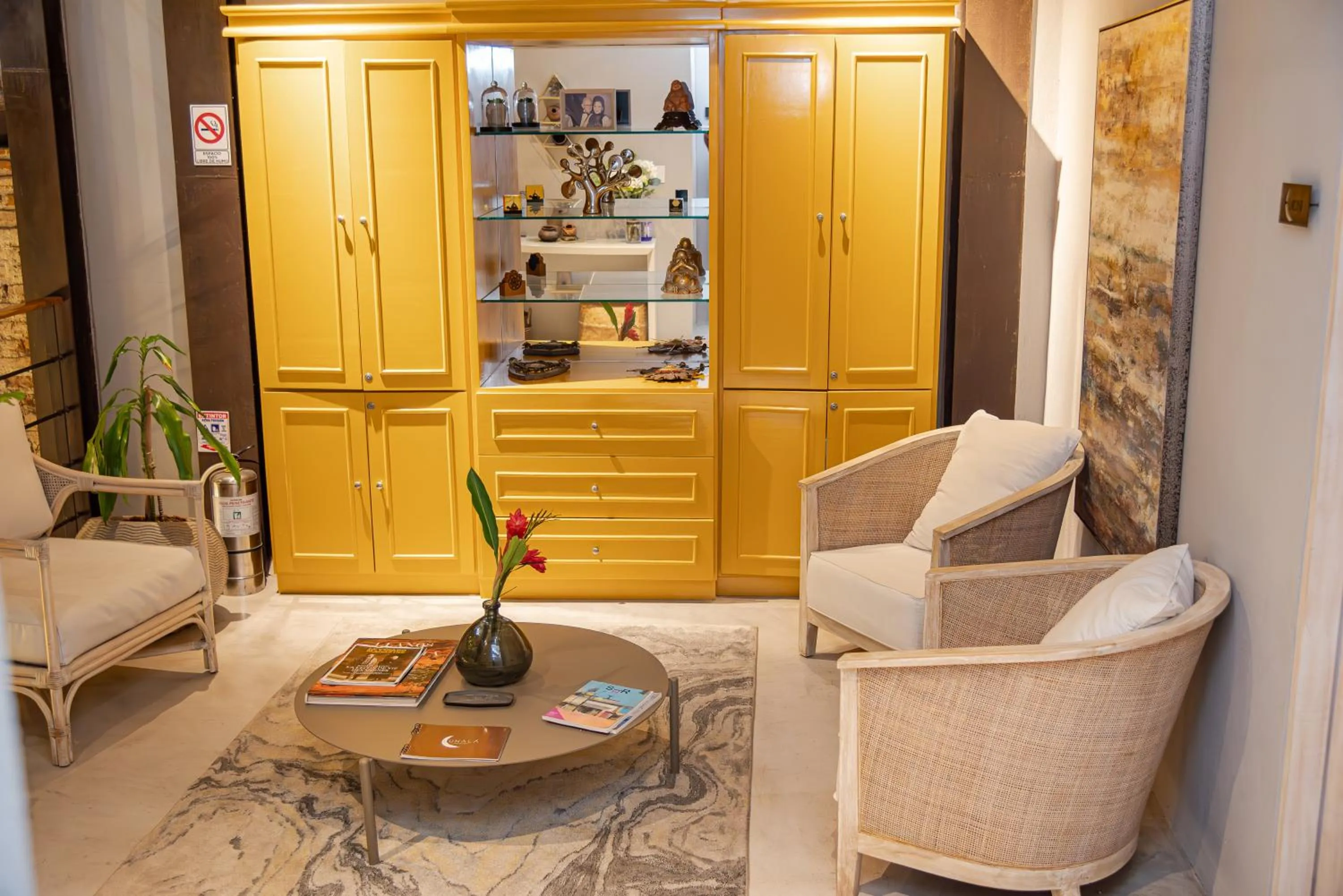 Living room in Lunalá Hotel Boutique