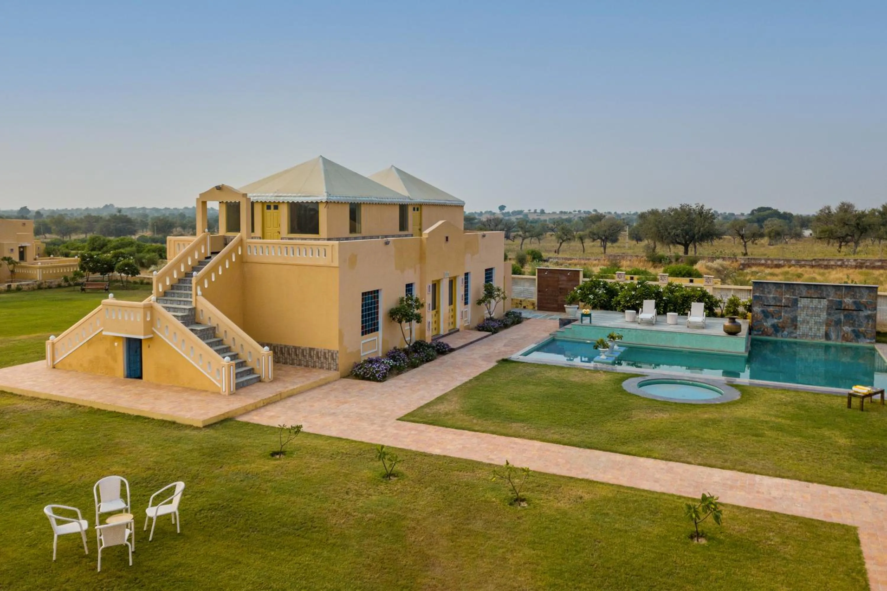 Property building in Anand Bagh Resort & Spa by Ananta