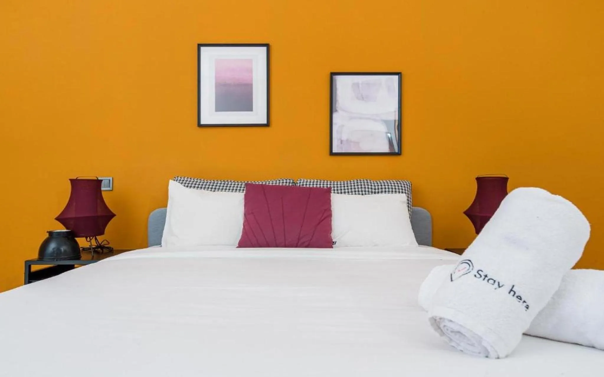 Bedroom, Bed in Stayhere Rabat - Agdal 2 - Classic Residence