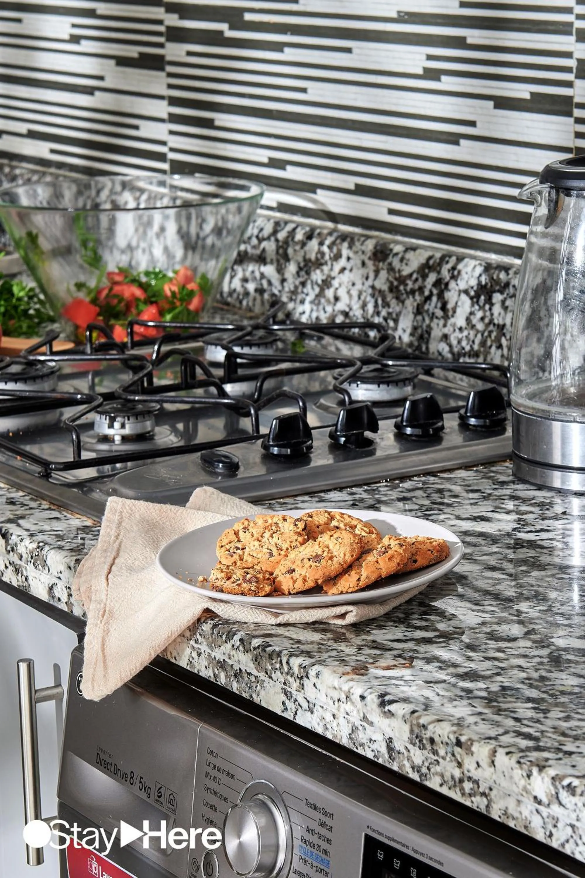 kitchen in Stayhere Rabat - Agdal 2 - Classic Residence