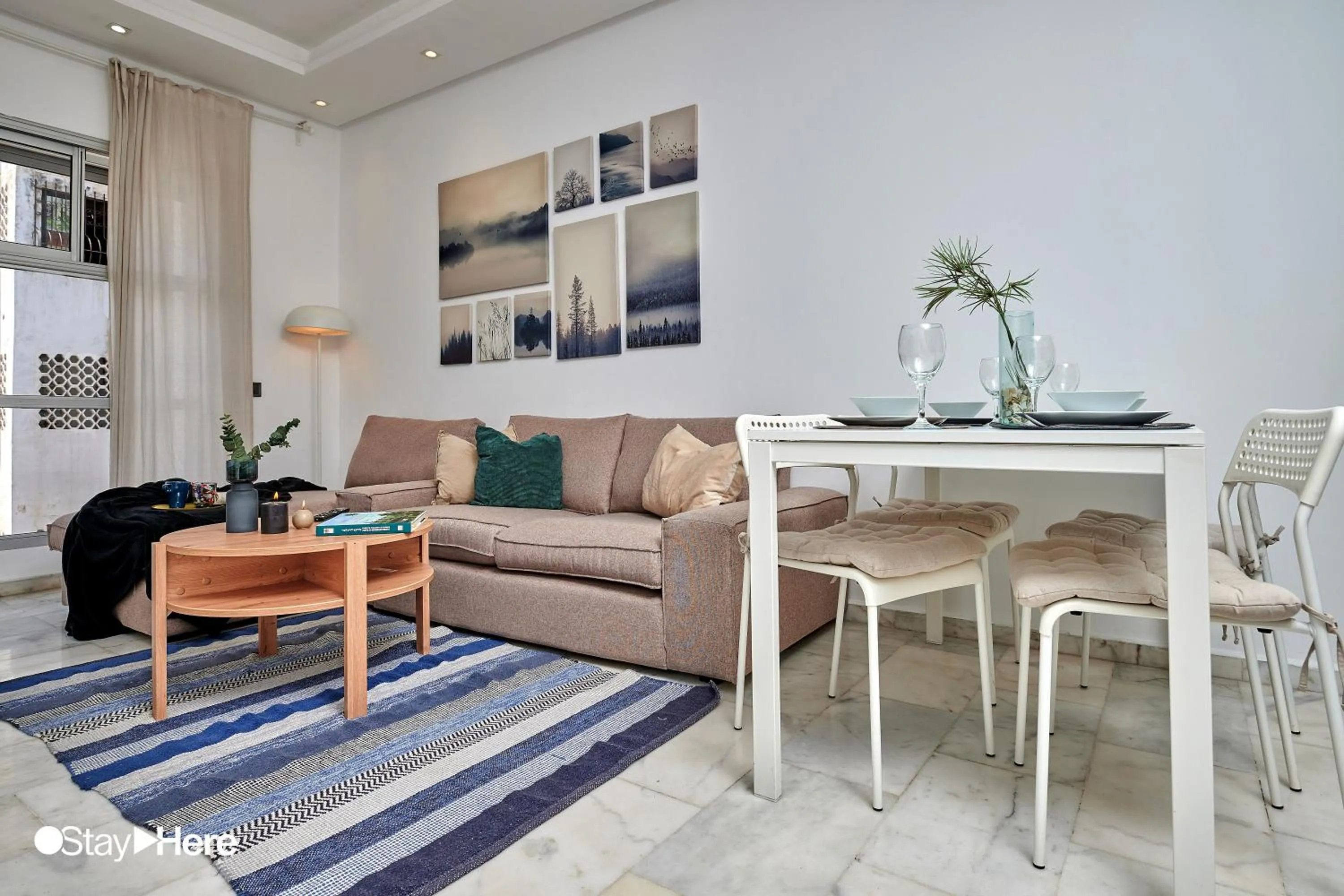 Living room in Stayhere Rabat - Agdal 2 - Classic Residence