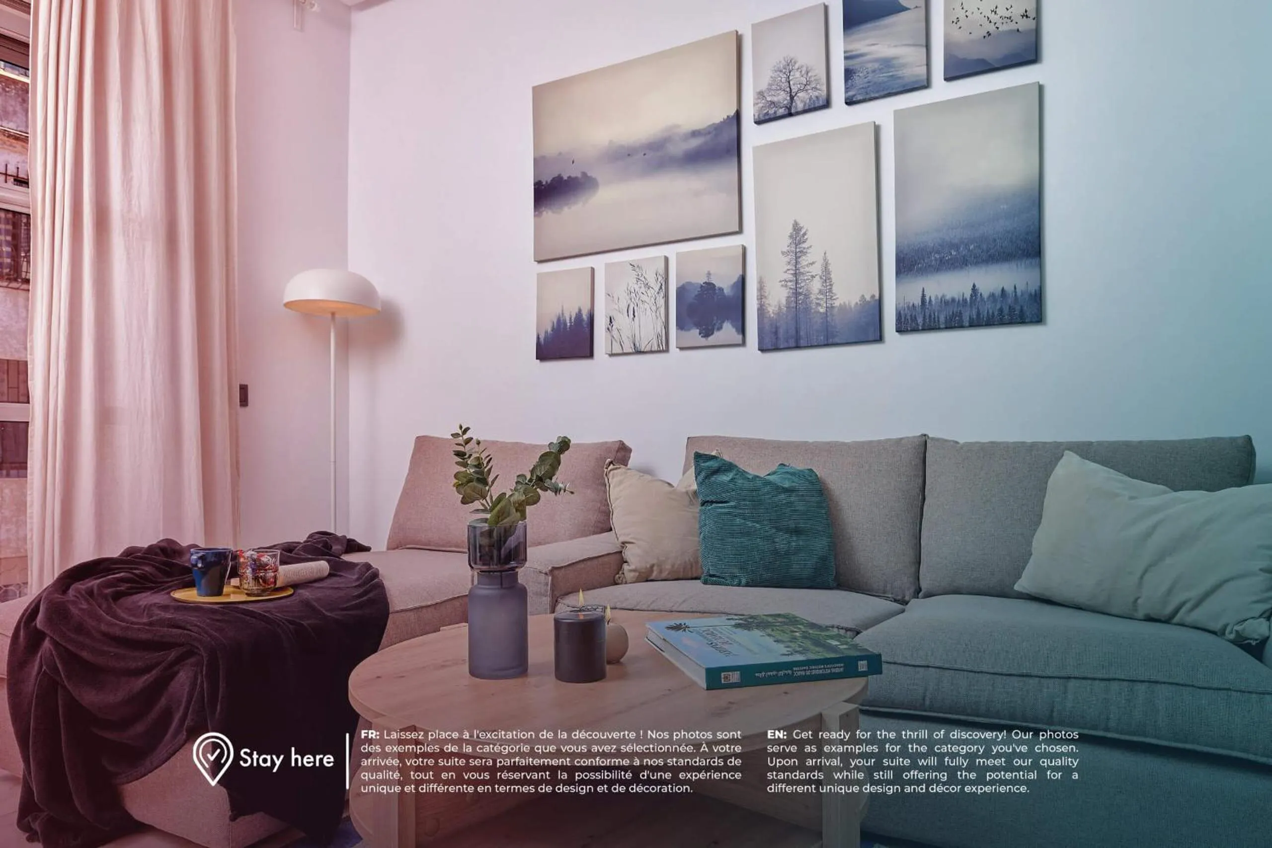 Living room in Stayhere Rabat - Agdal 2 - Classic Residence