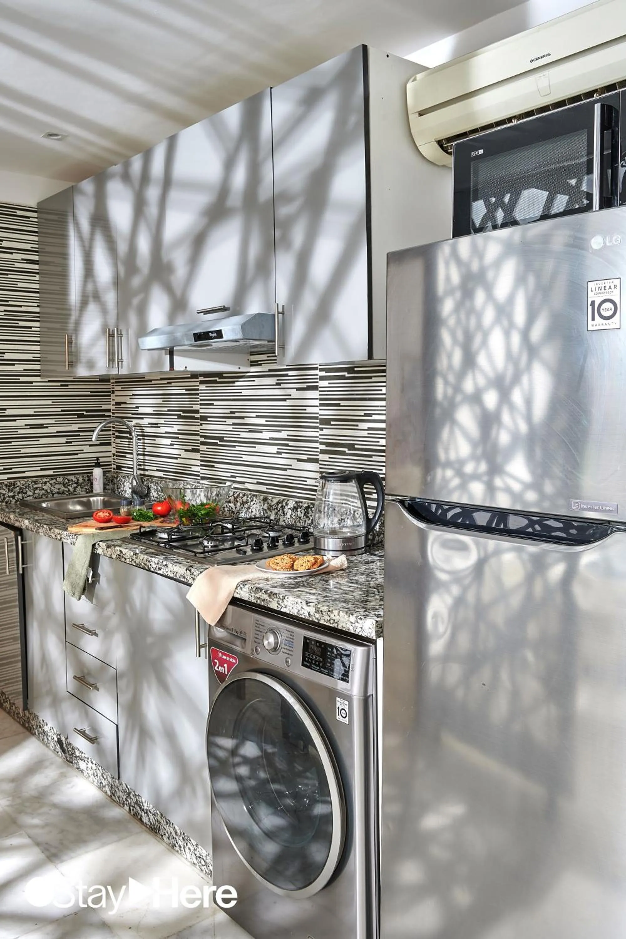 kitchen in Stayhere Rabat - Agdal 2 - Classic Residence