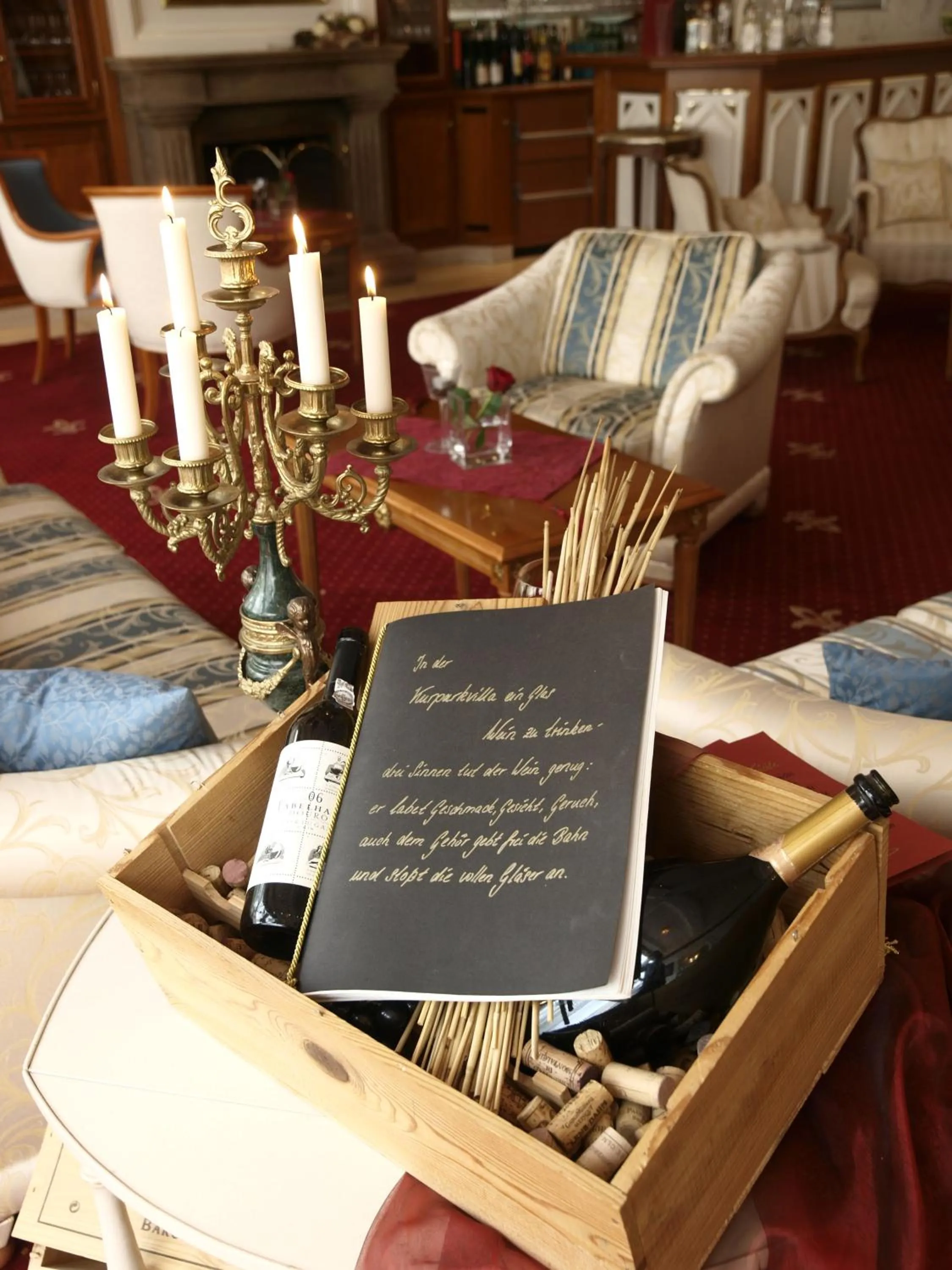 Lounge or bar in ASLAN Kurpark Villa Olsberg