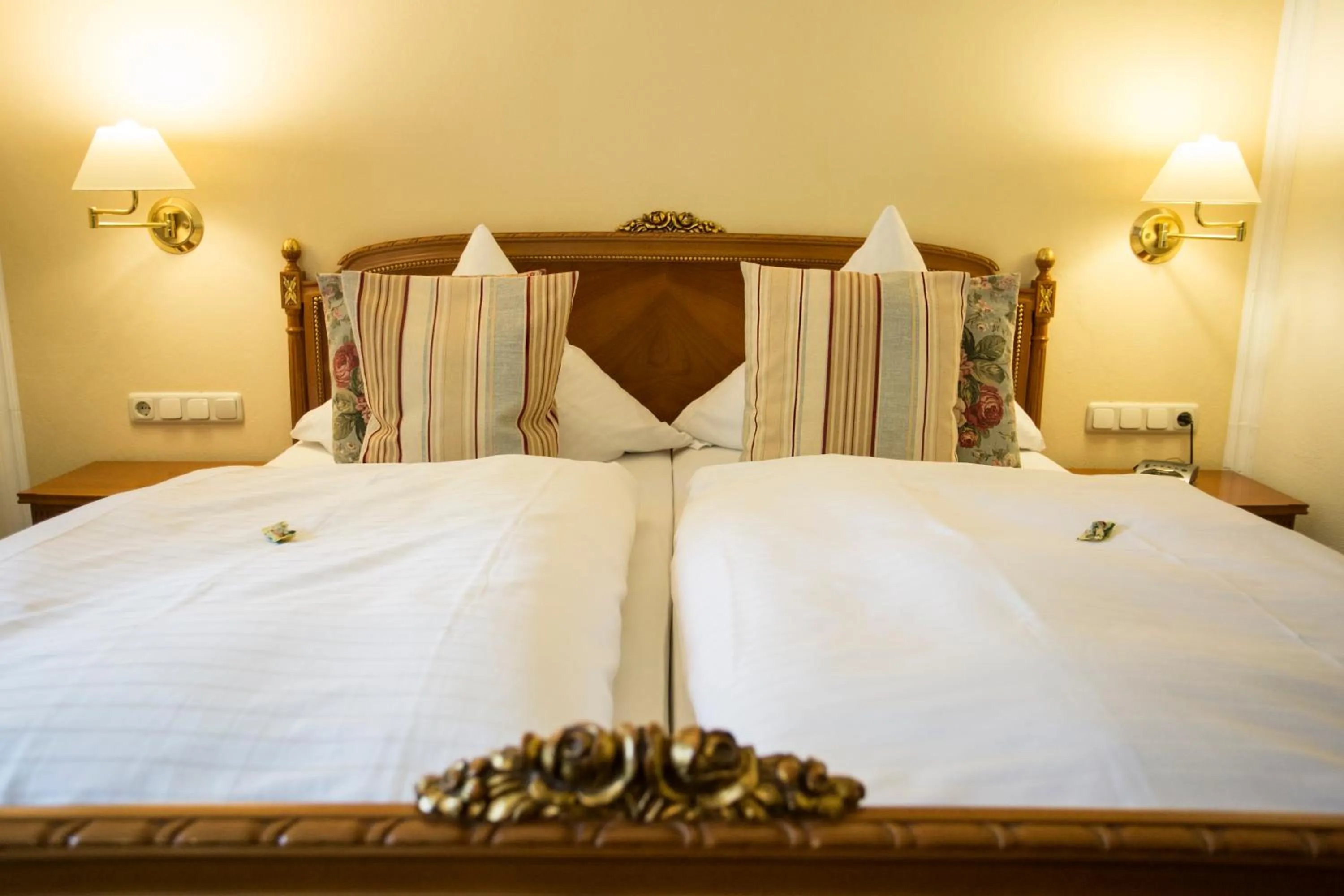 Bed in ASLAN Kurpark Villa Olsberg