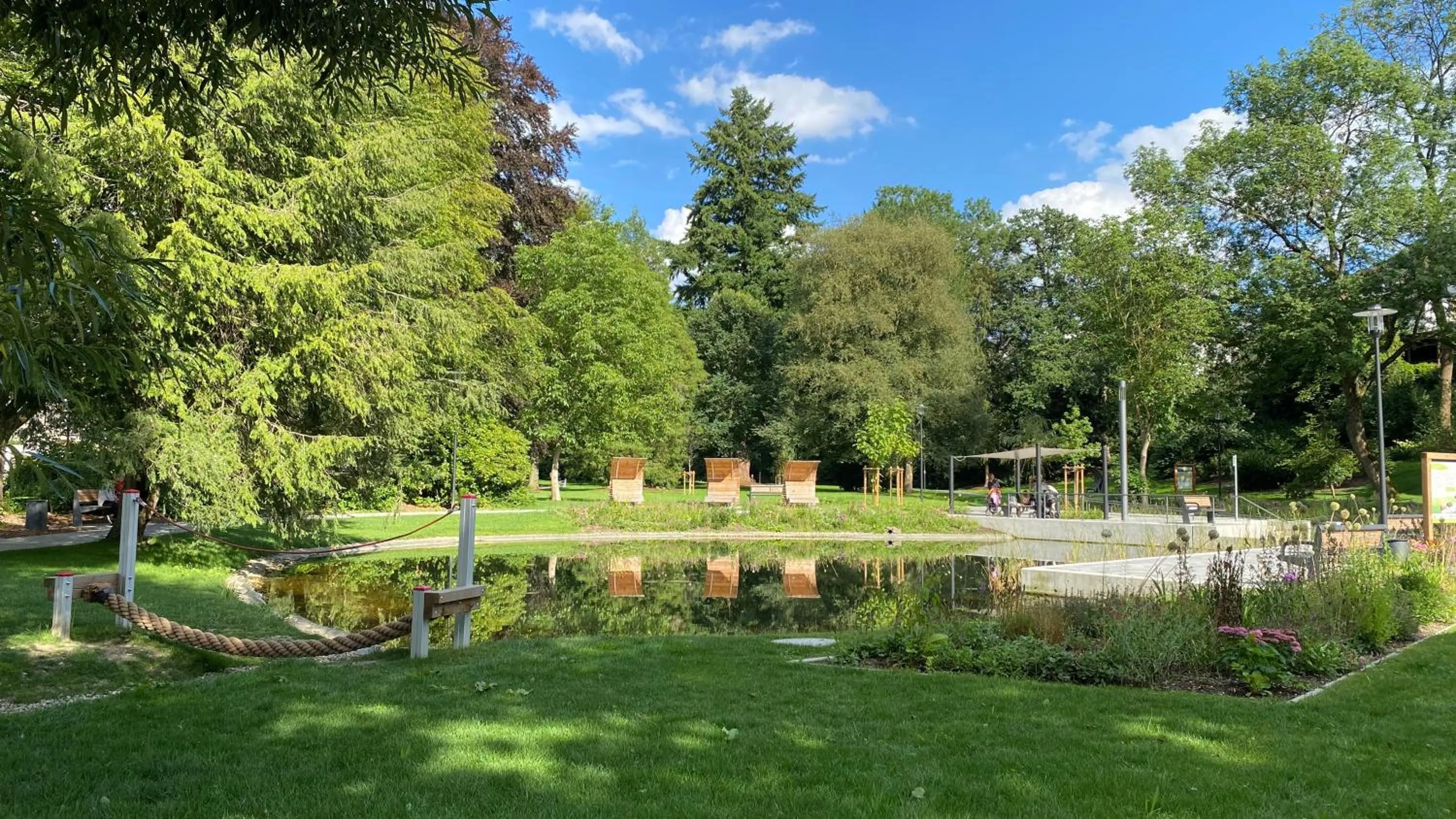 Natural landscape, Swimming Pool in ASLAN Kurpark Villa Olsberg