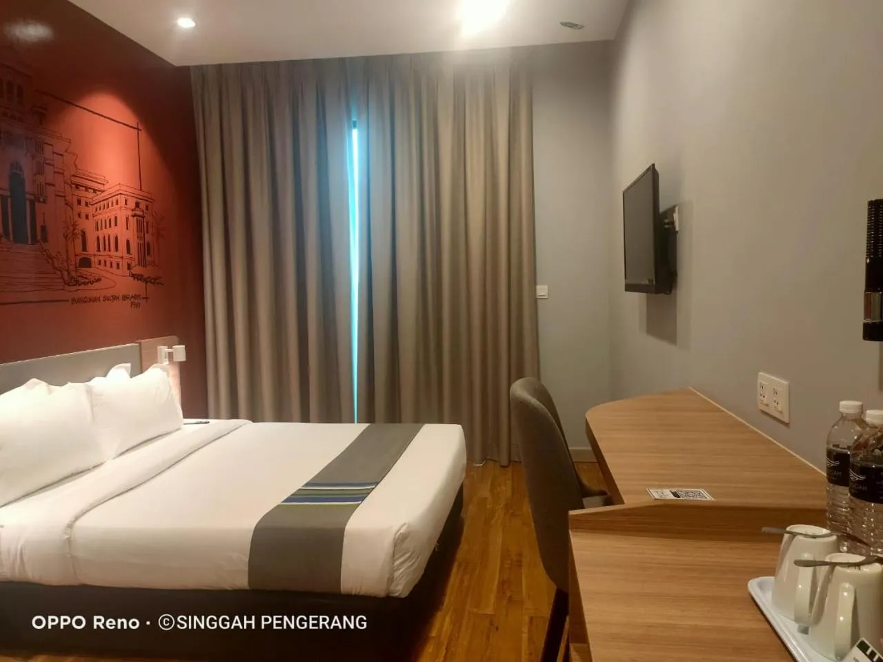 Bed in Singgah Pengerang Hotel