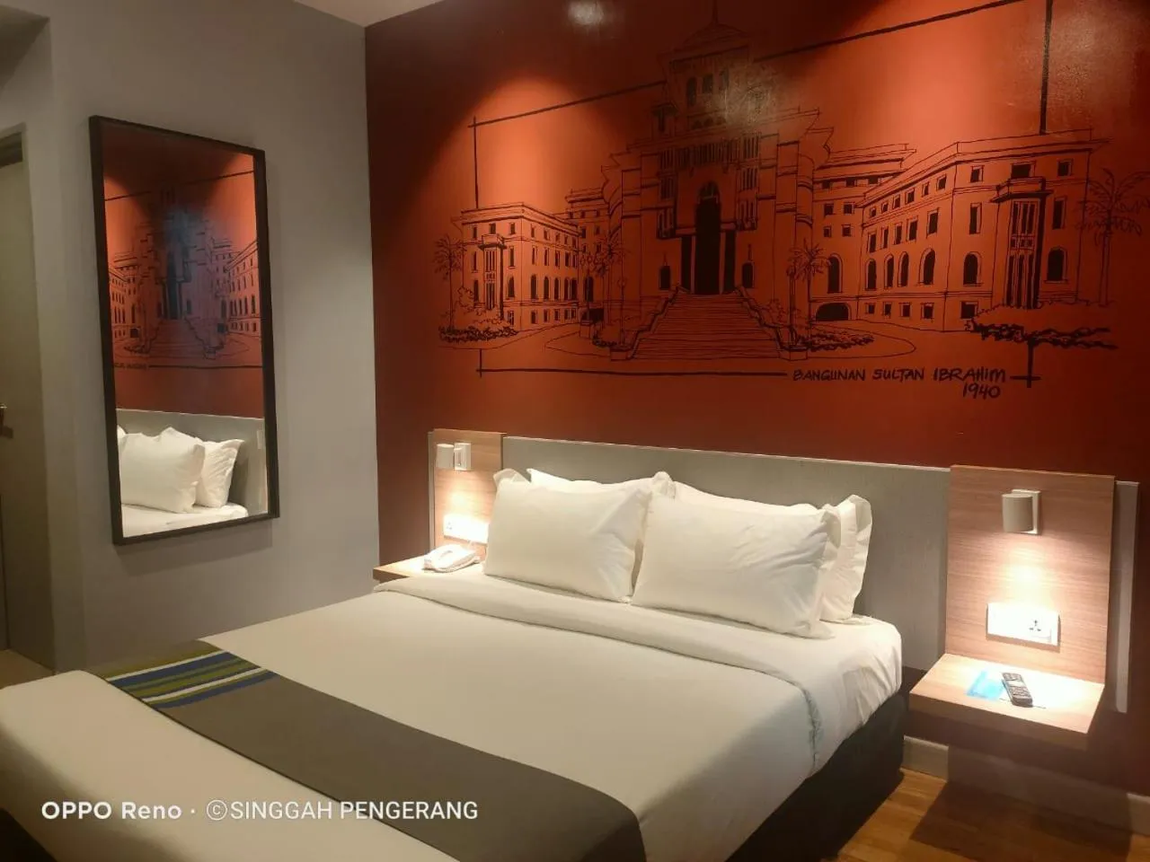 Bed in Singgah Pengerang Hotel