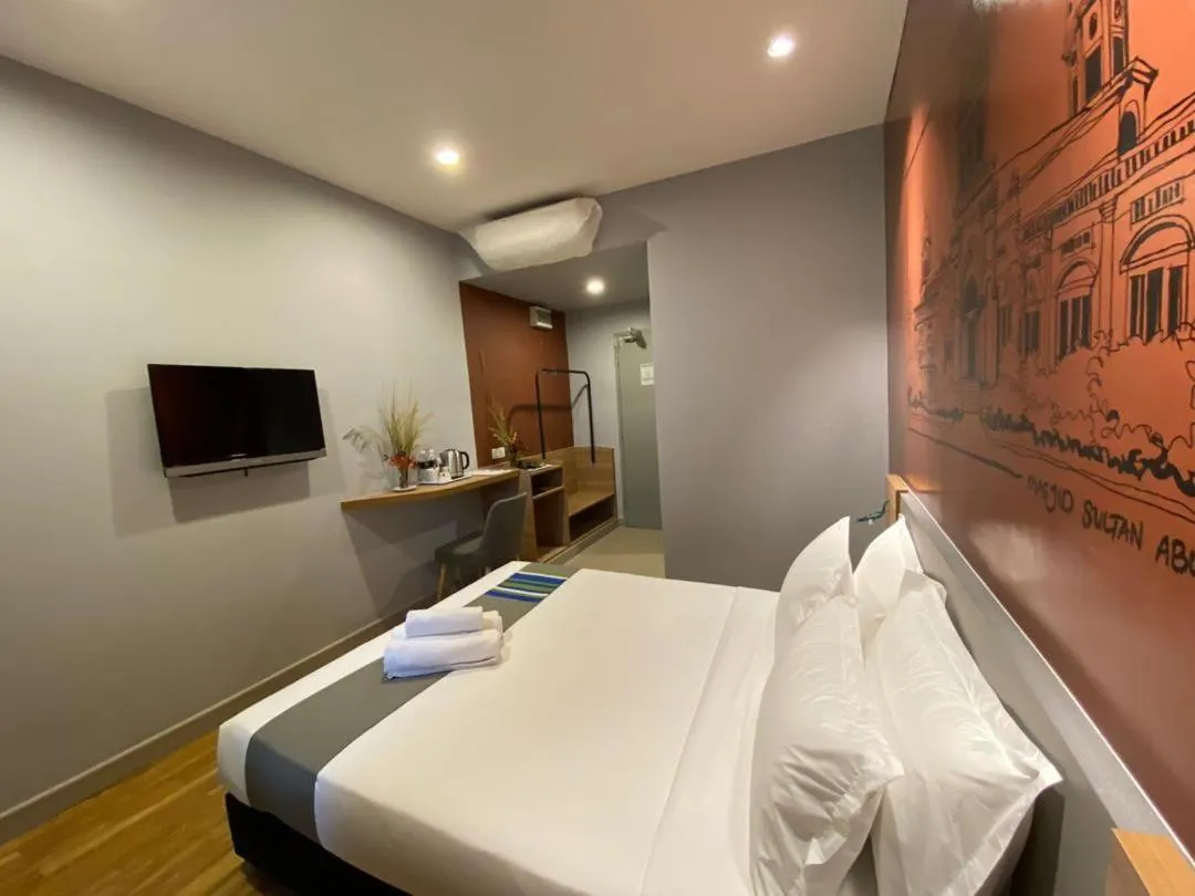 Bed in Singgah Pengerang Hotel