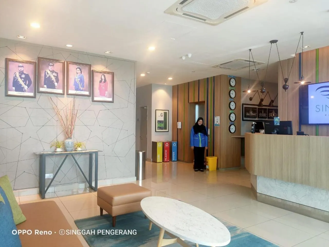 Lobby or reception in Singgah Pengerang Hotel