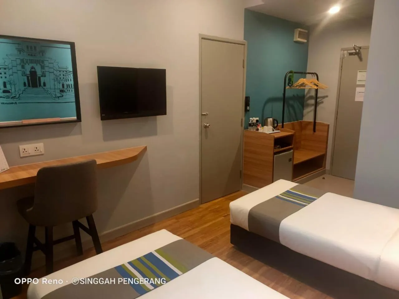 Bed in Singgah Pengerang Hotel