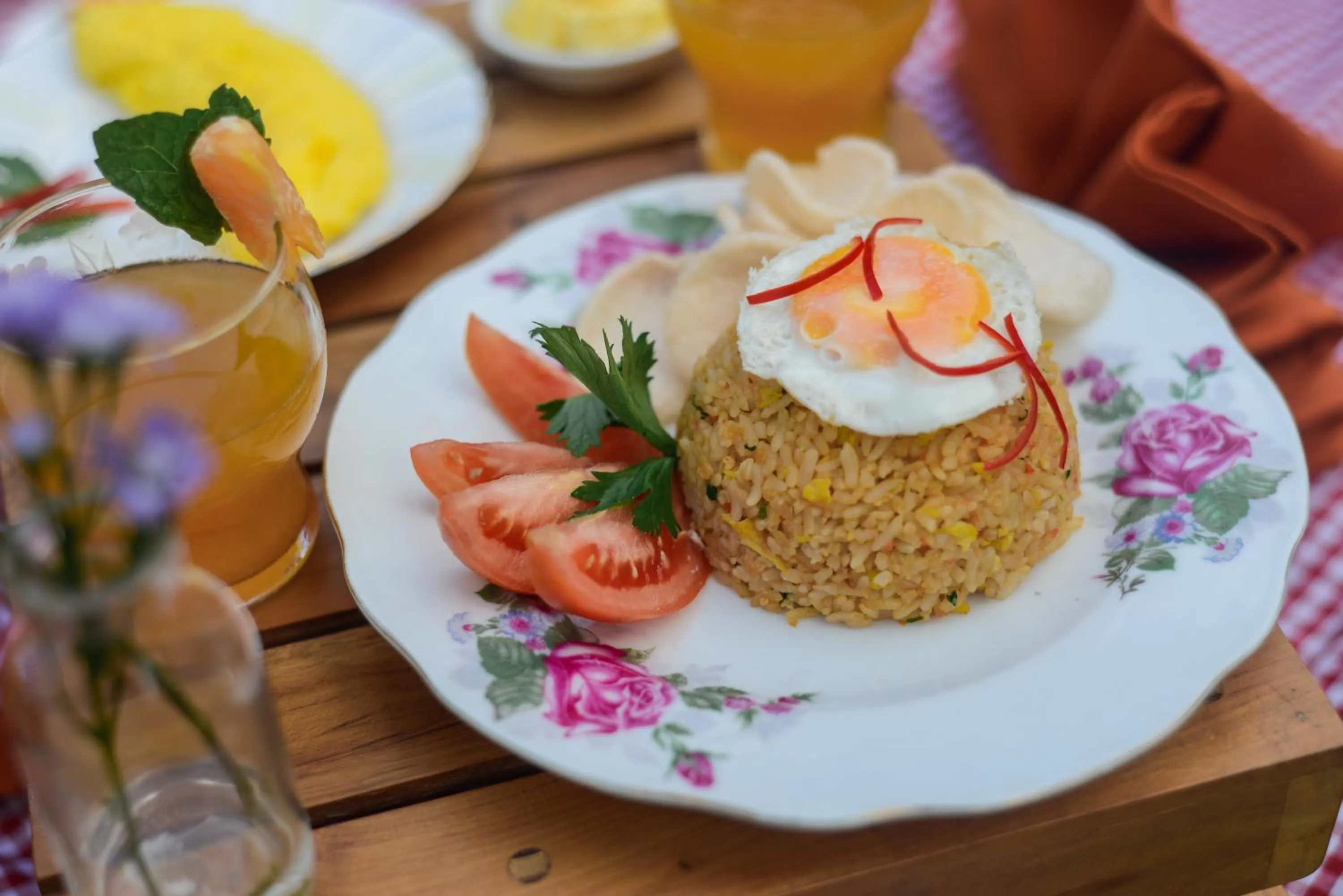 Food close-up in RakaAyu Kuta