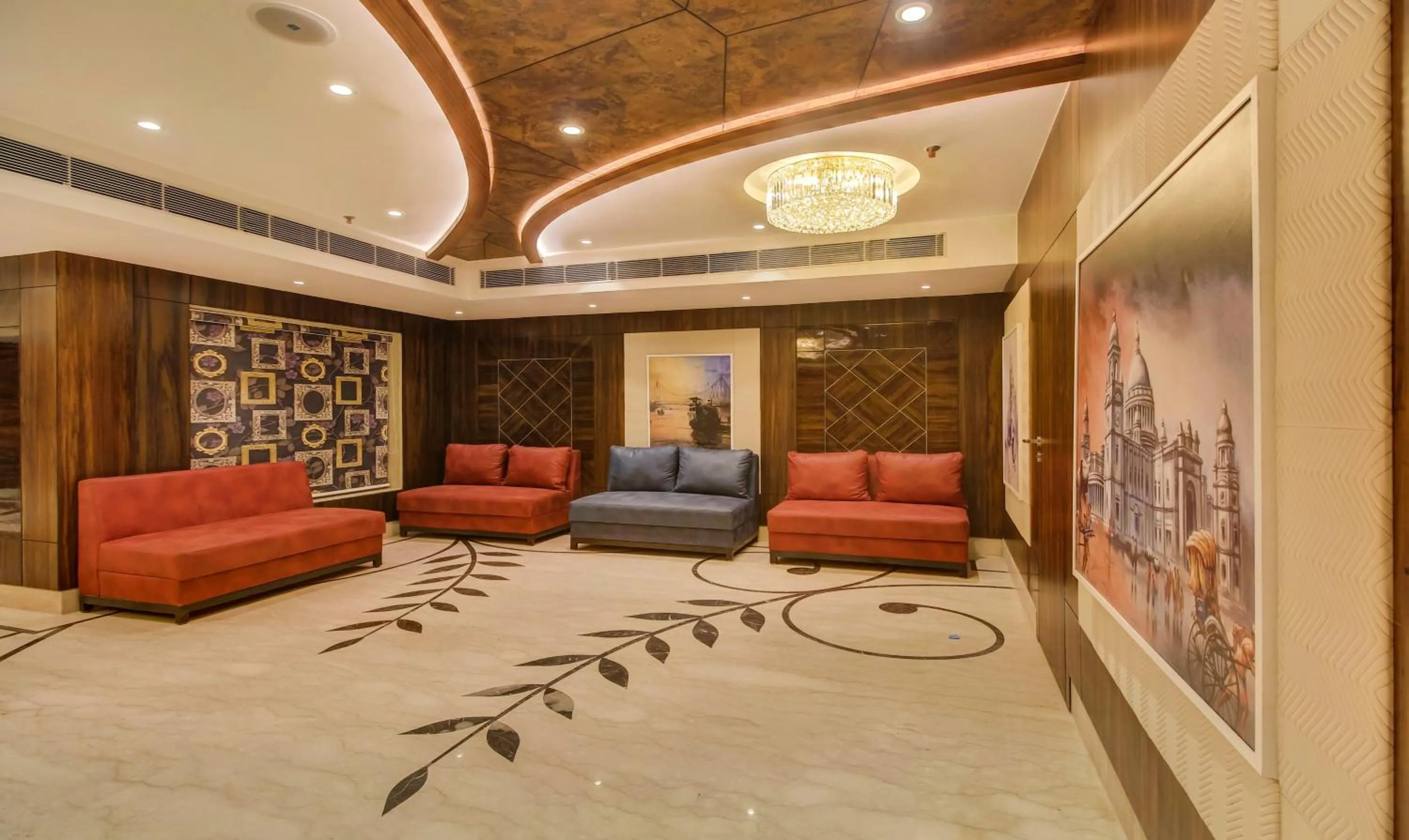 Seating area in Treebo Premium Tahoora International