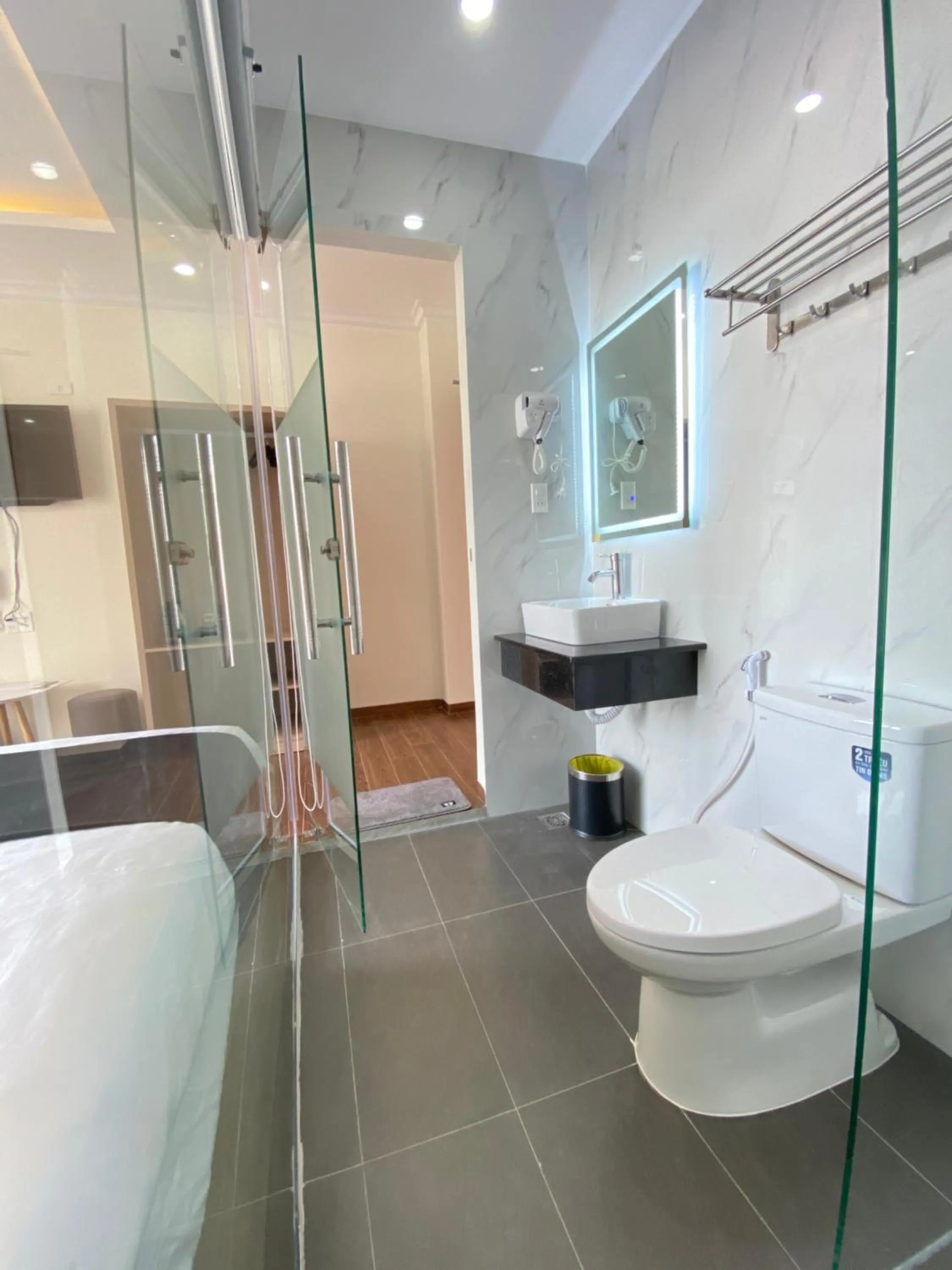 Bathroom in ZELDA hotel