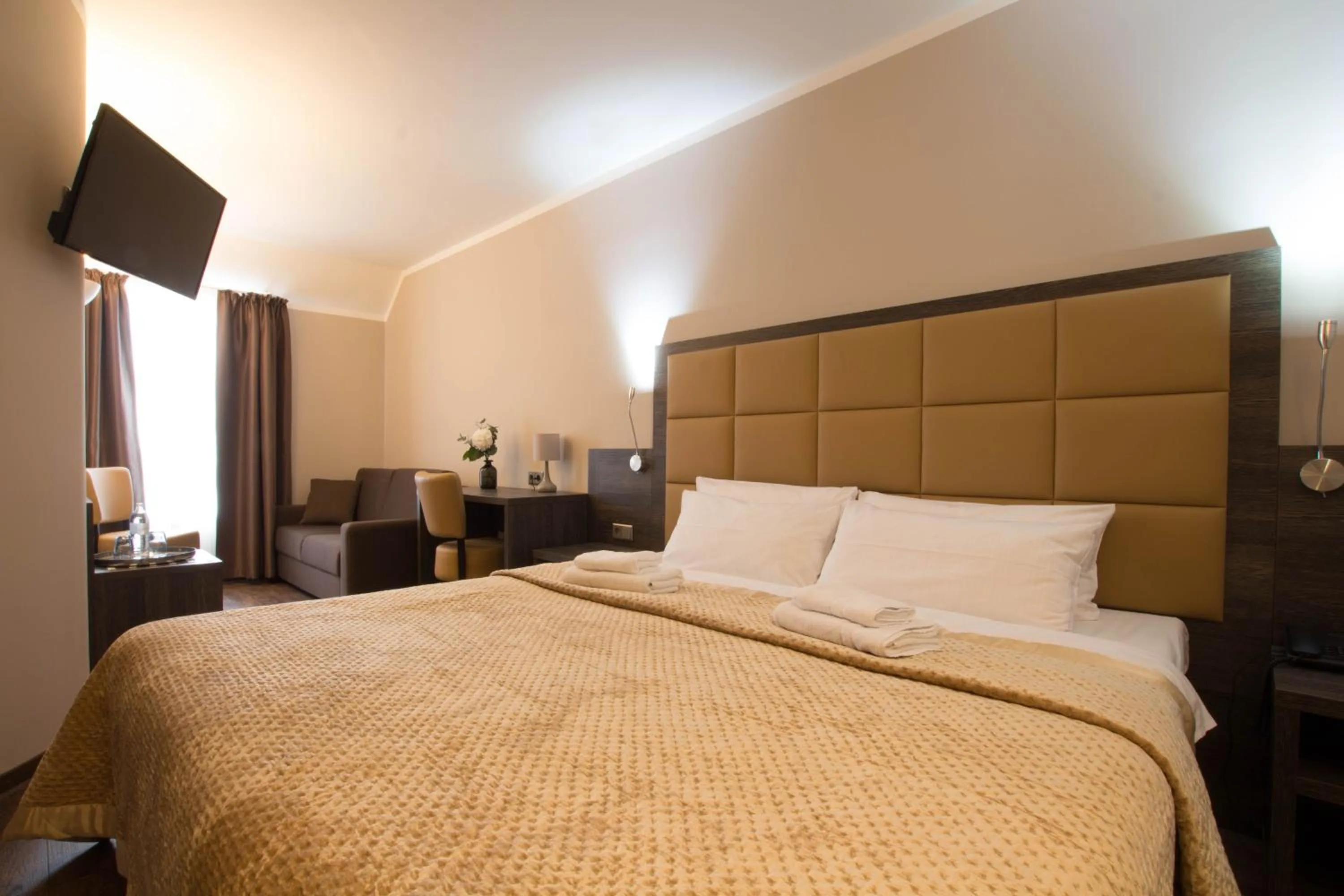 Bed in Hotel Delta am Potsdamer Platz