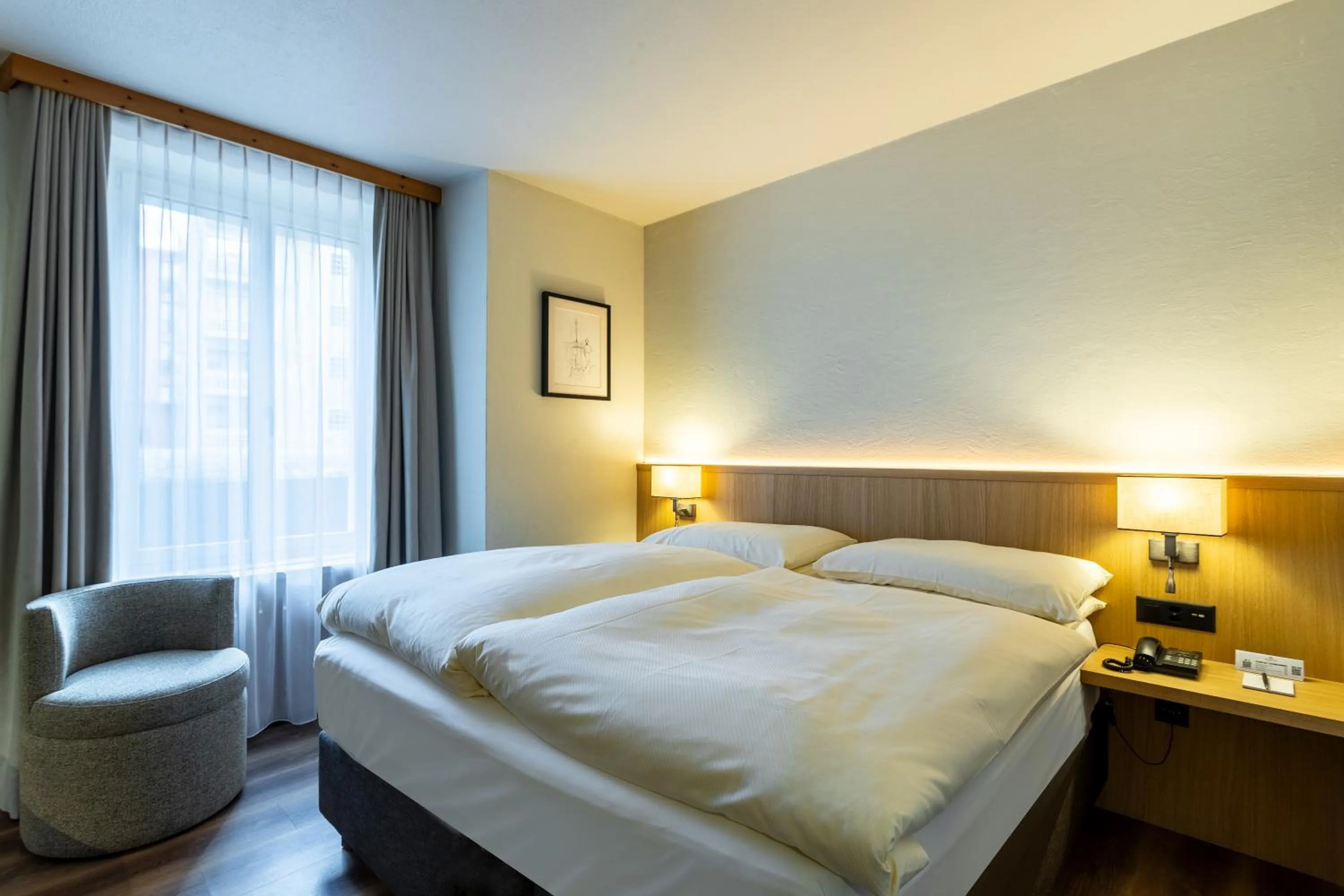 Bedroom, Bed in Art Boutique Hotel Monopol