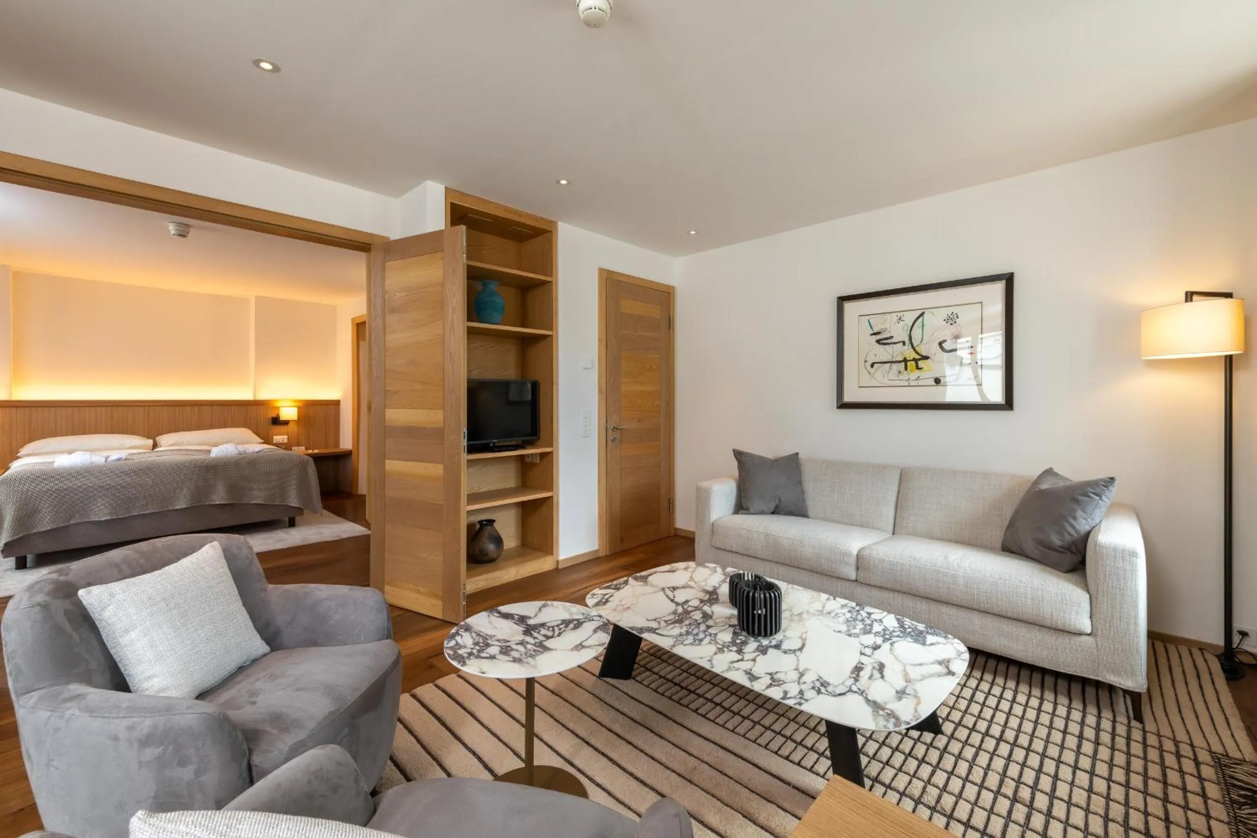 Living room in Art Boutique Hotel Monopol