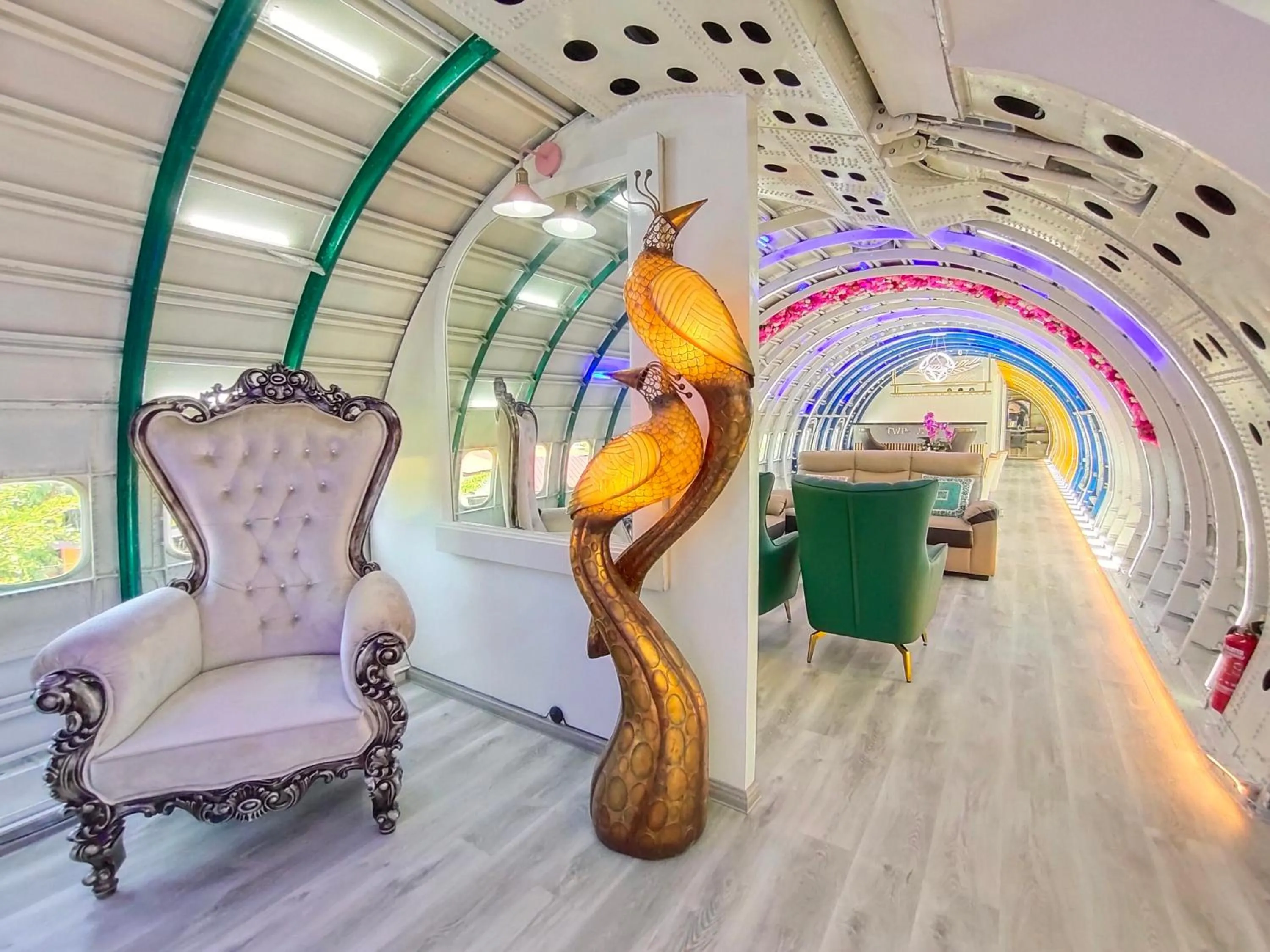 Seating area in Twin Jets Resort