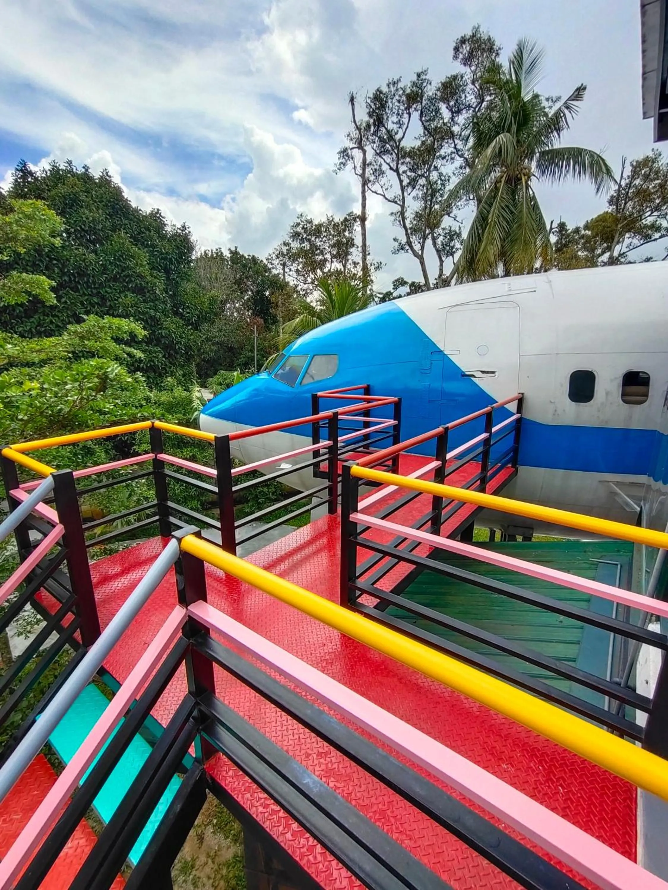 Facade/entrance in Twin Jets Resort