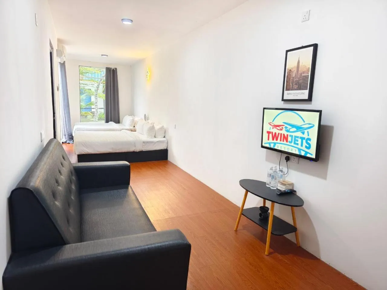 Bedroom in Twin Jets Resort