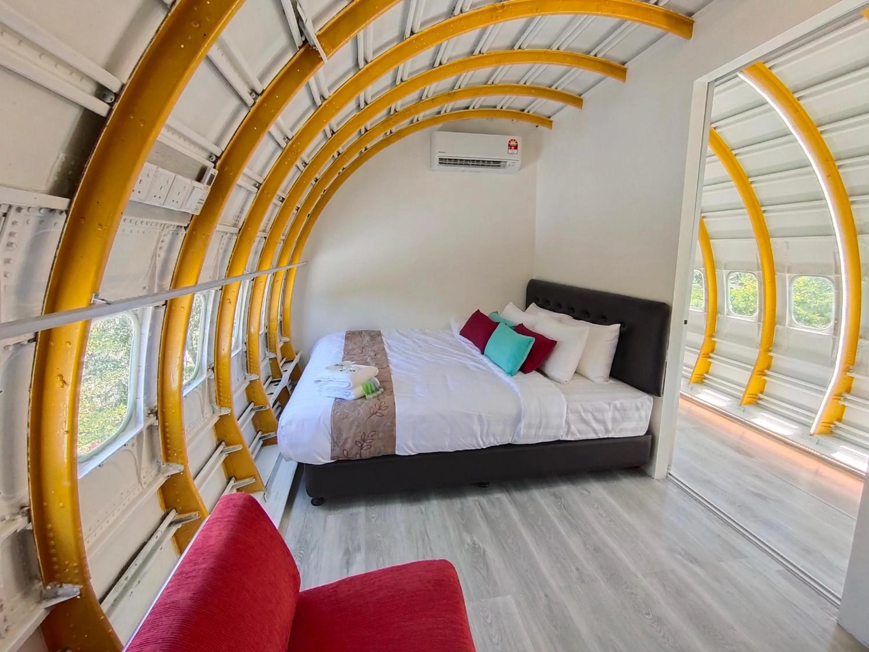 Bedroom in Twin Jets Resort