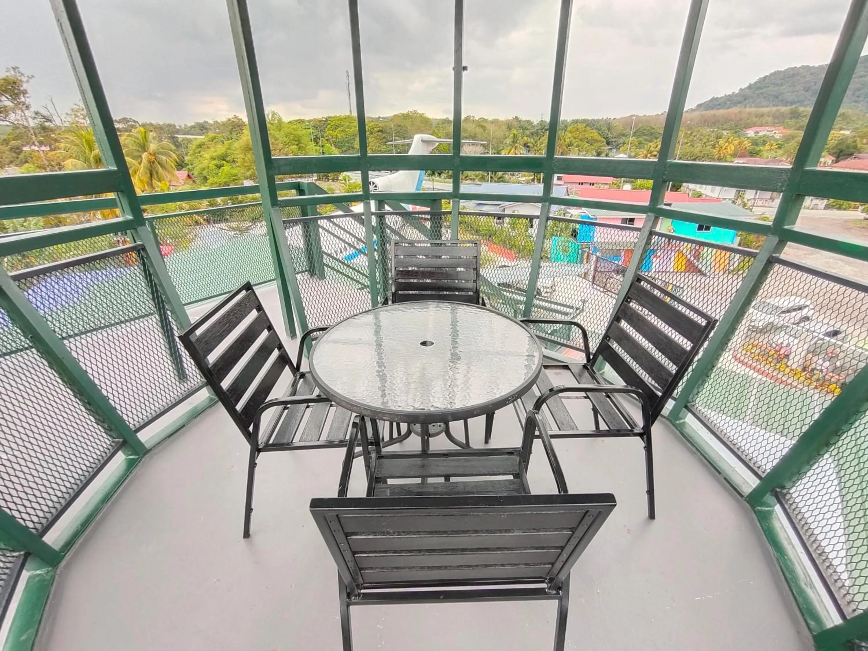 Garden view in Twin Jets Resort