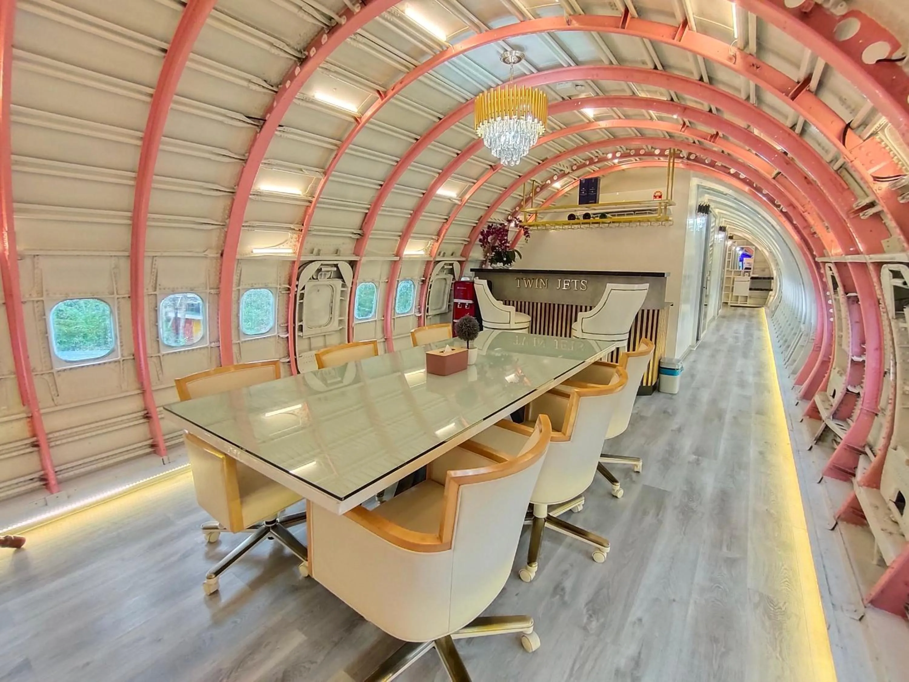 Dining area in Twin Jets Resort