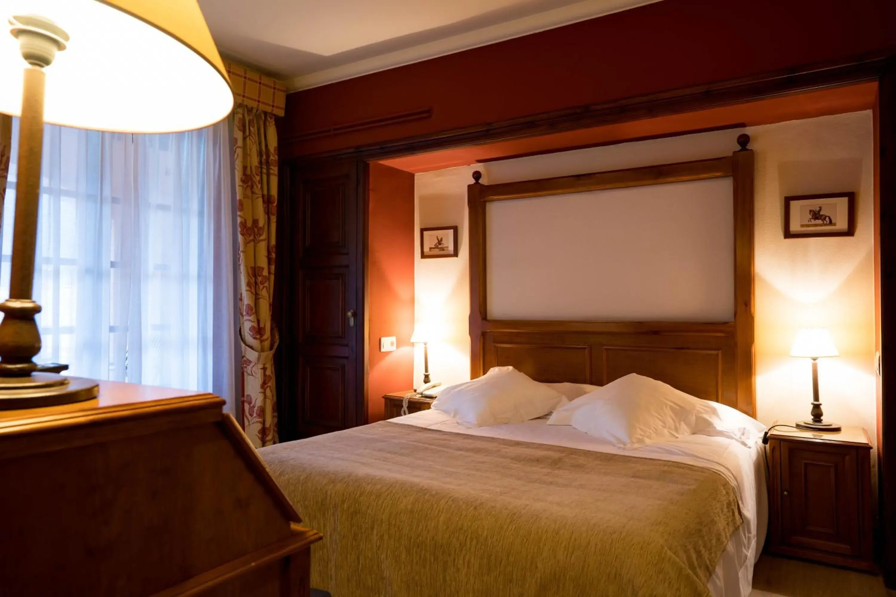 Double Room with Mountain View in Hotel Sant Bernat Double Room with Mountain View in Hotel Sant Bernat