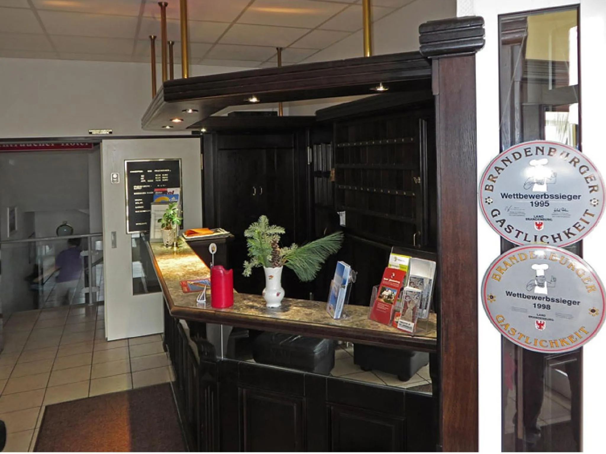 Lobby or reception in Hotel Fürstenberg