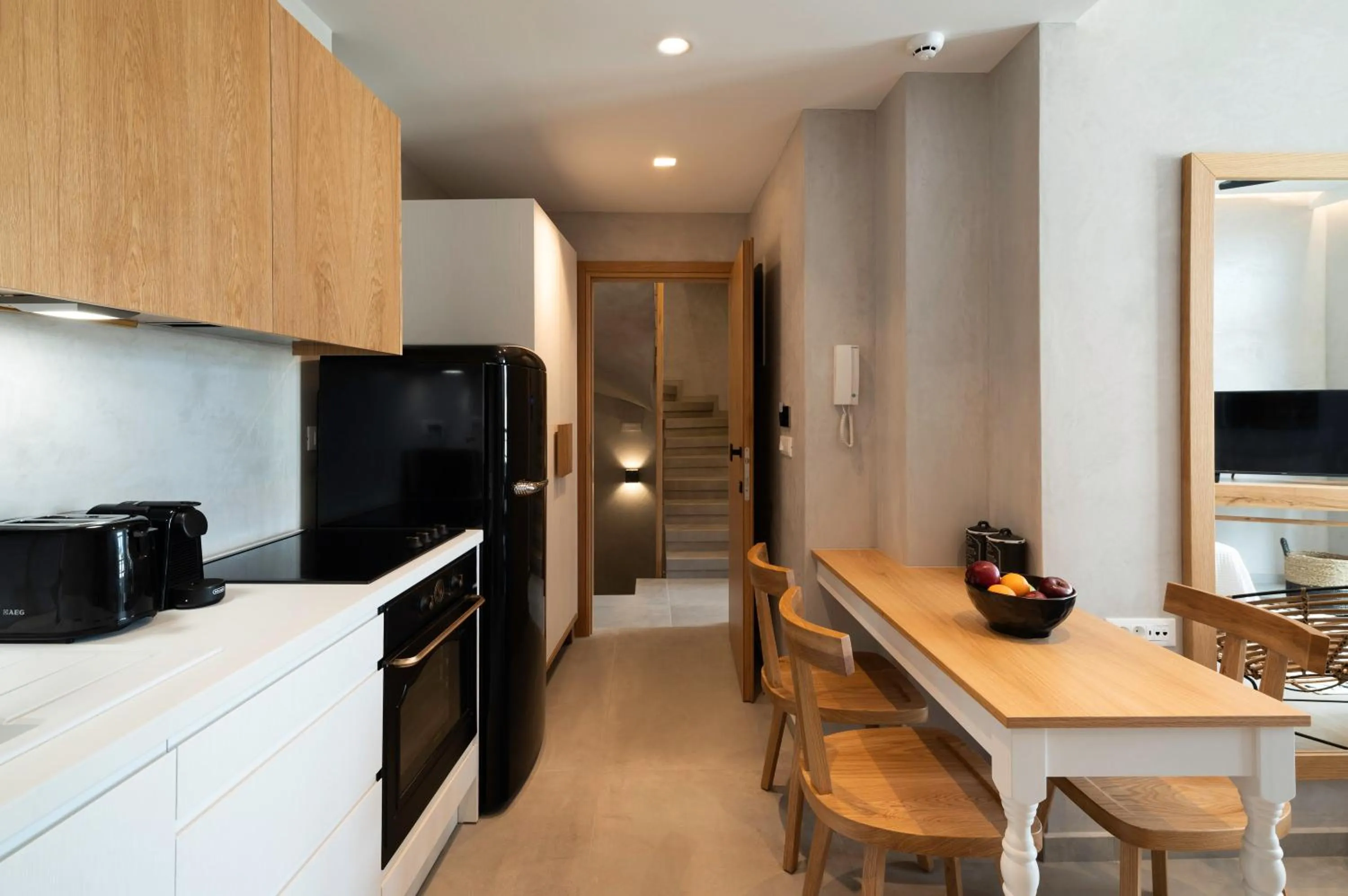 Kitchen or kitchenette in Petalo Suites