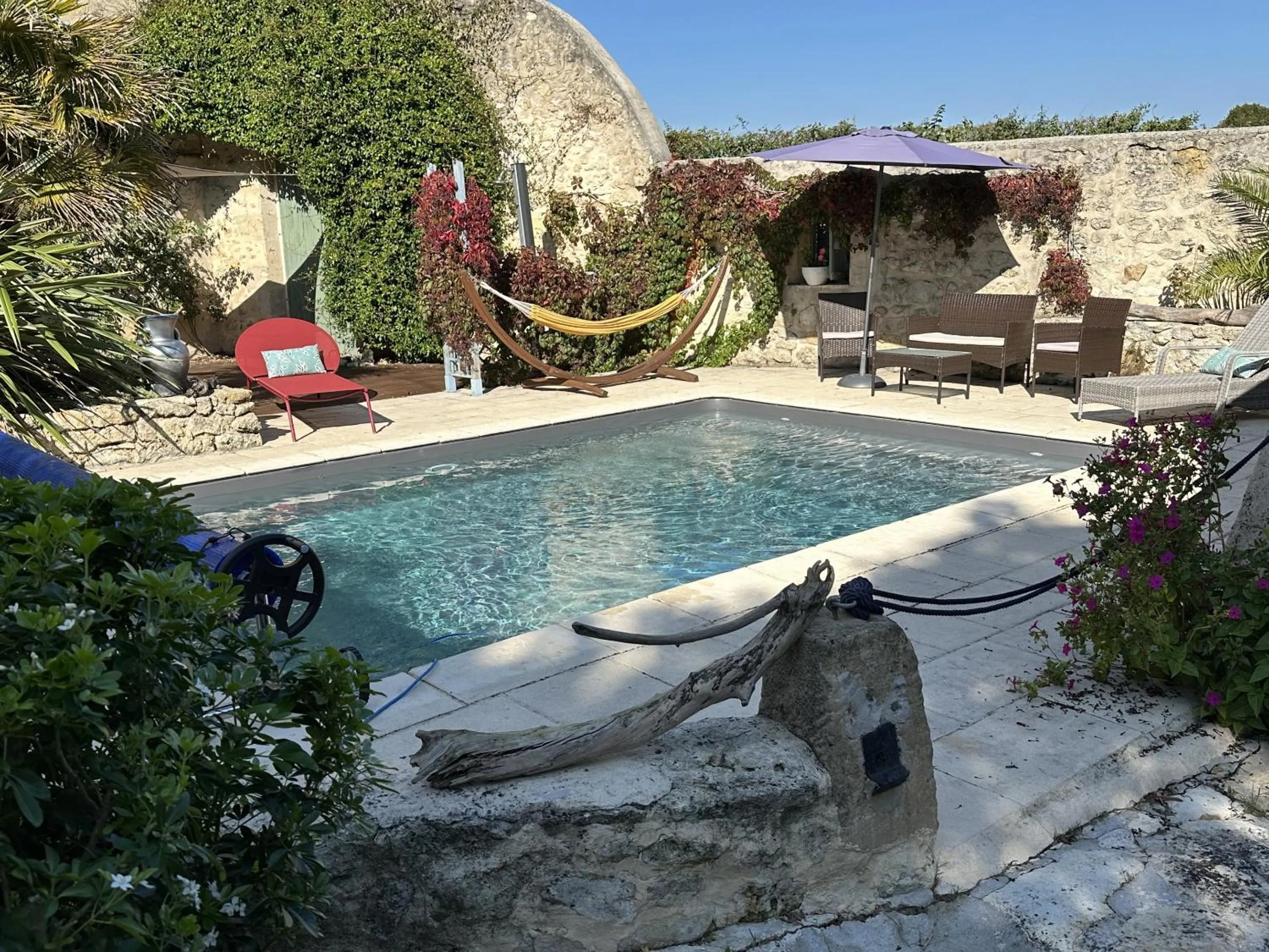 Pool view in LA MAISON JEROBOAM