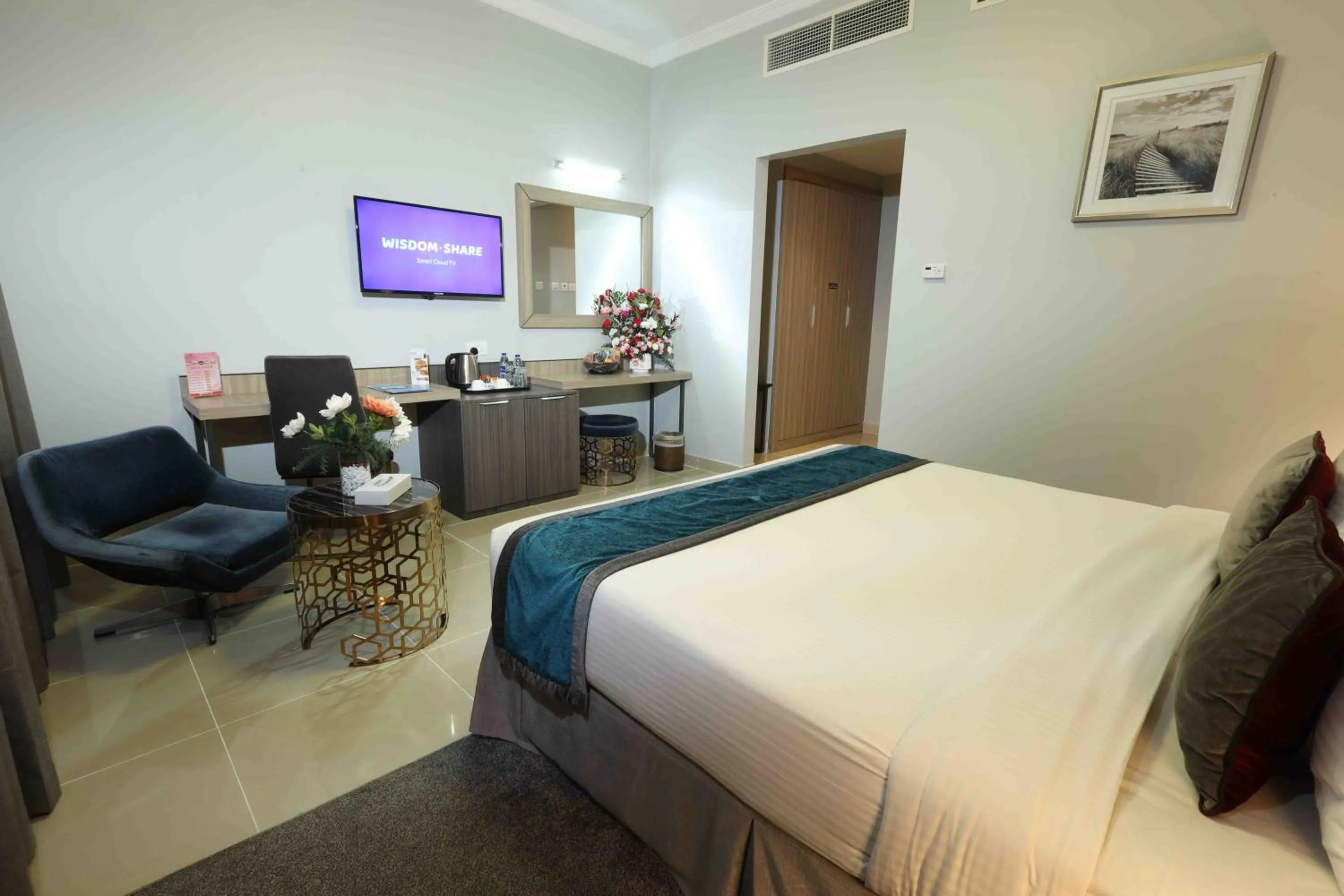 Bed in Fortis Hotel Fujairah