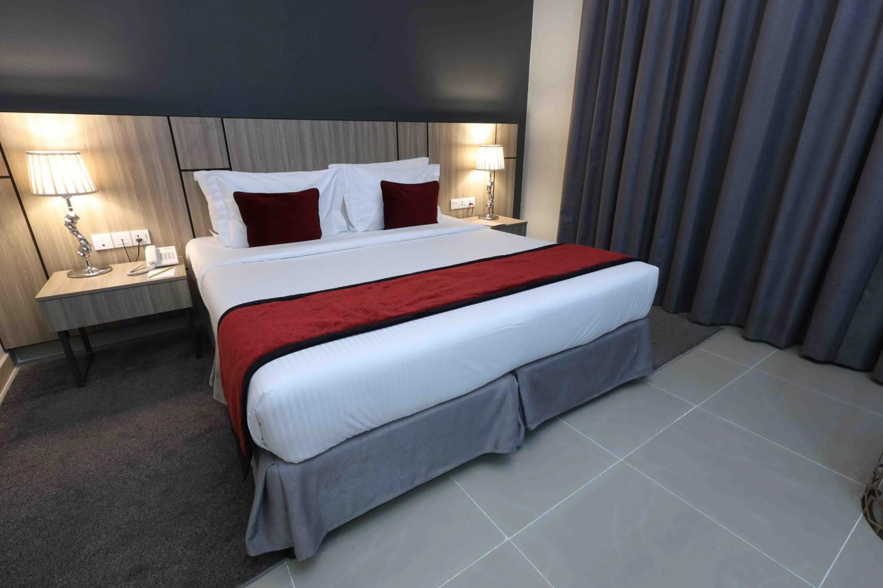 Bed in Fortis Hotel Fujairah