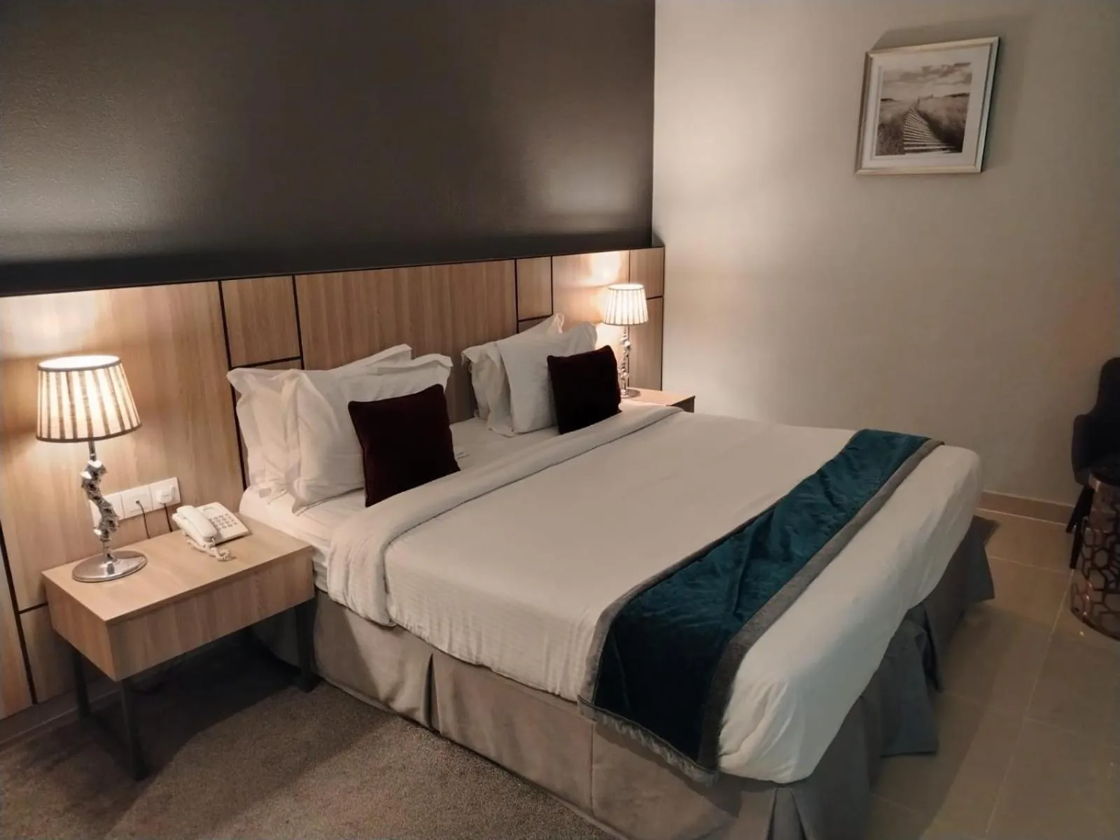 Bed in Fortis Hotel Fujairah