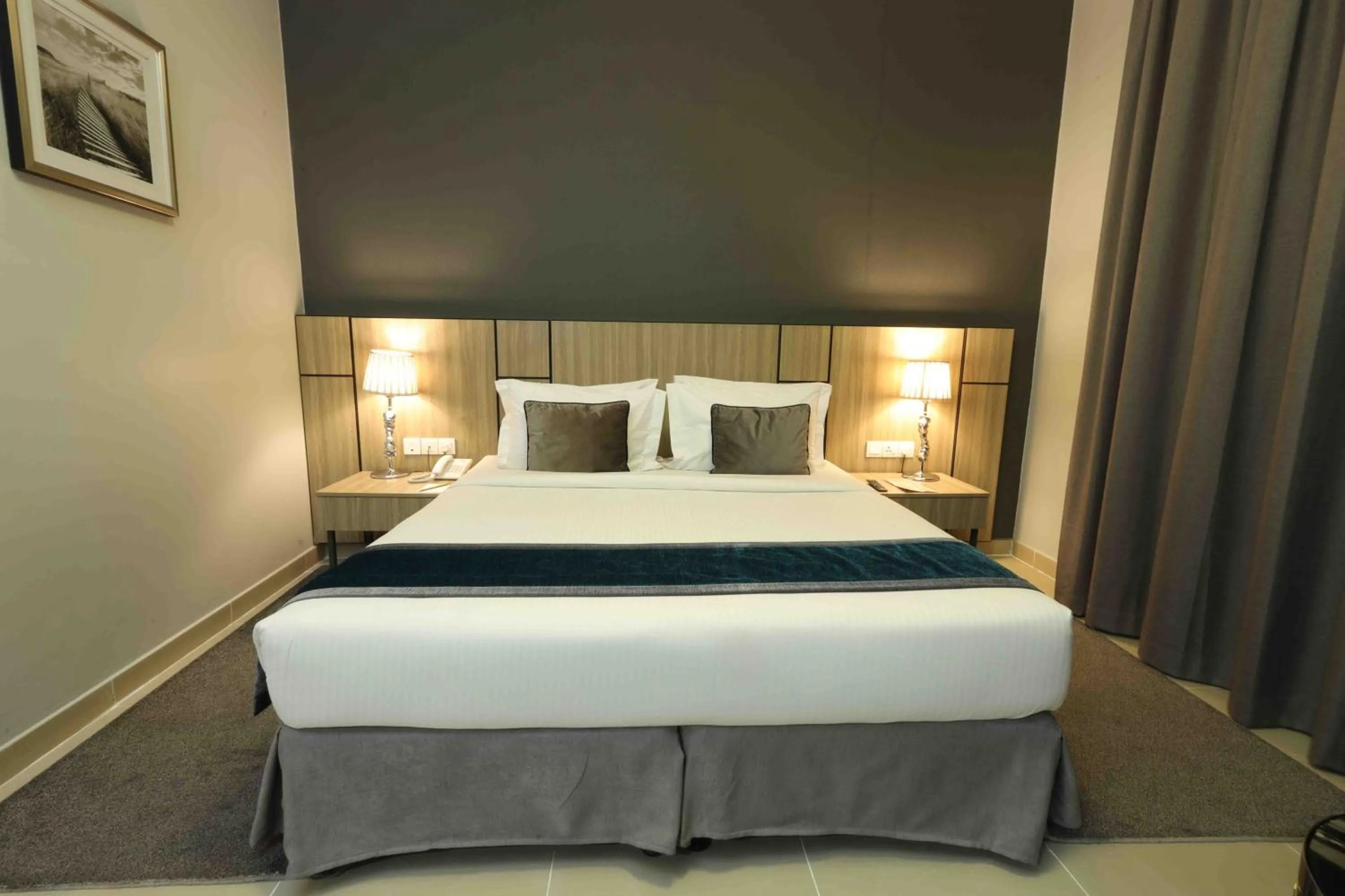 Bed in Fortis Hotel Fujairah