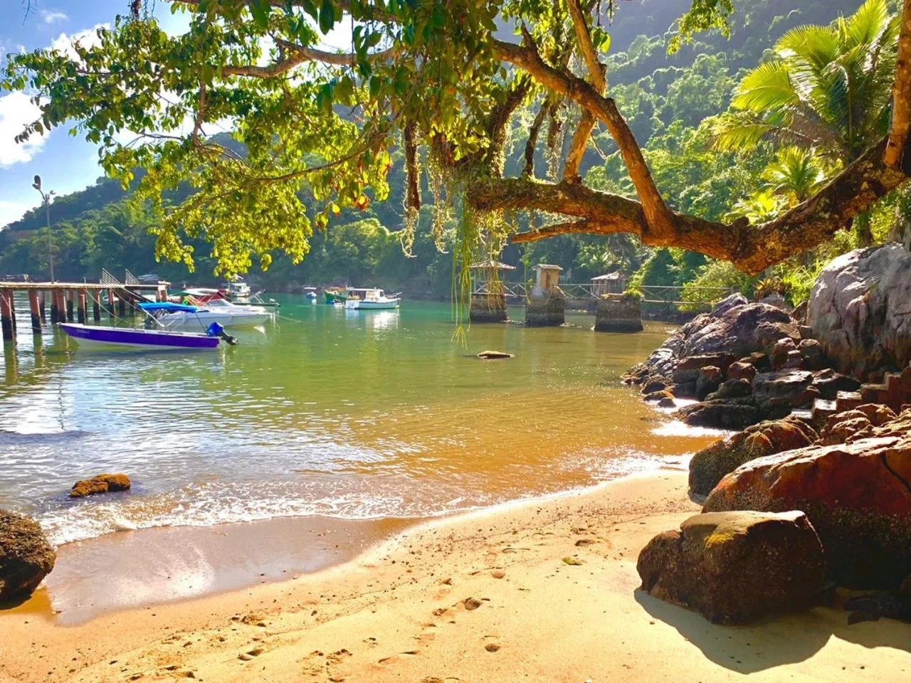 Natural landscape in Suítes Curta Paraty, Família e PETs