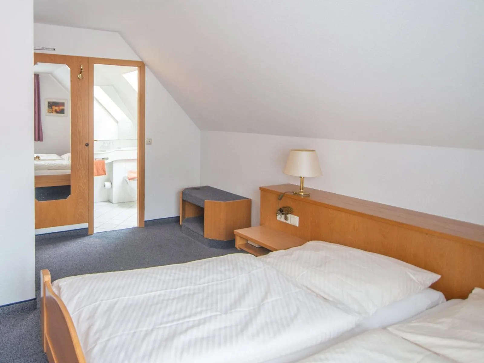 Photo of the whole room, Bed in Brauereigasthof zum Lamm
