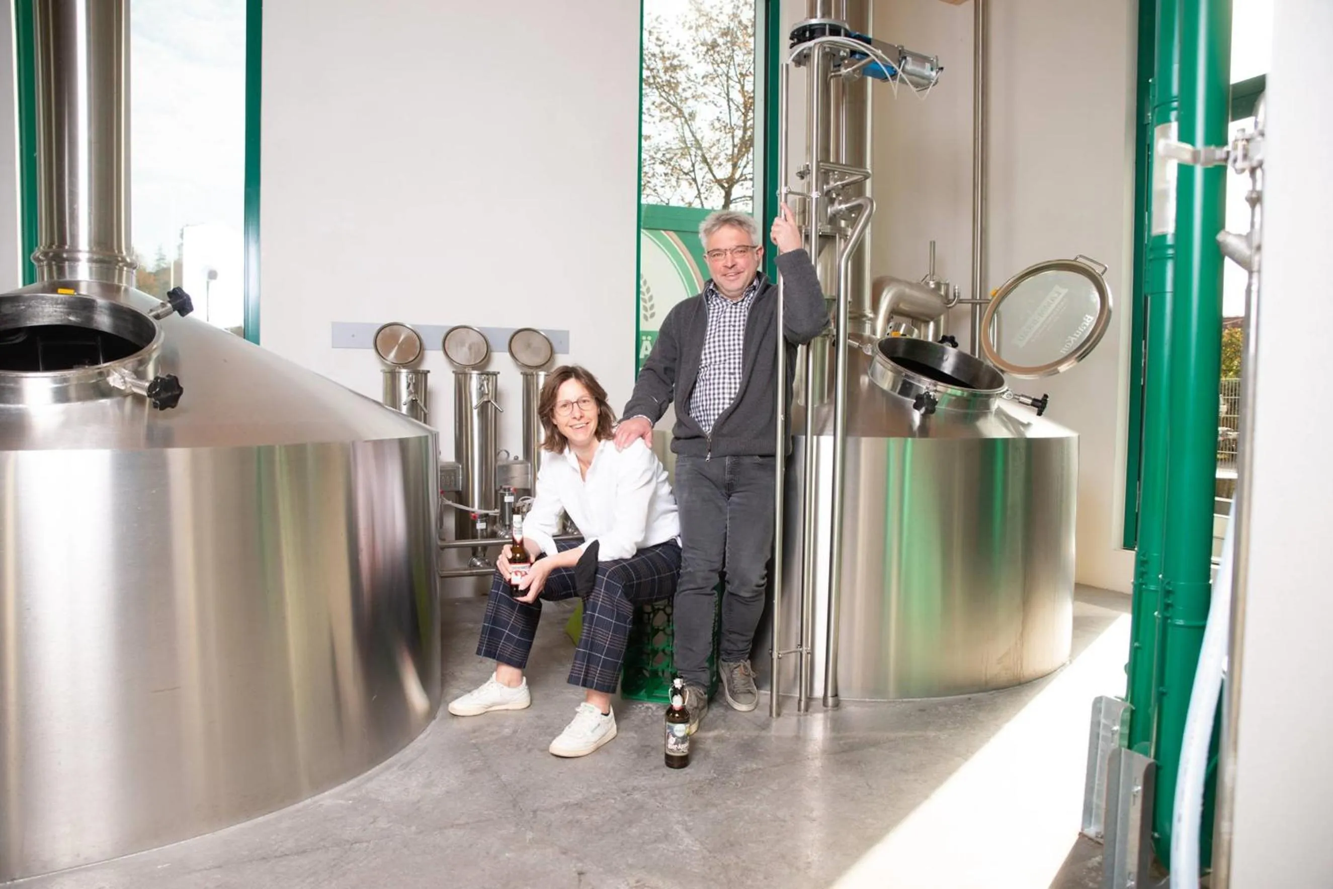 Family in Brauereigasthof zum Lamm